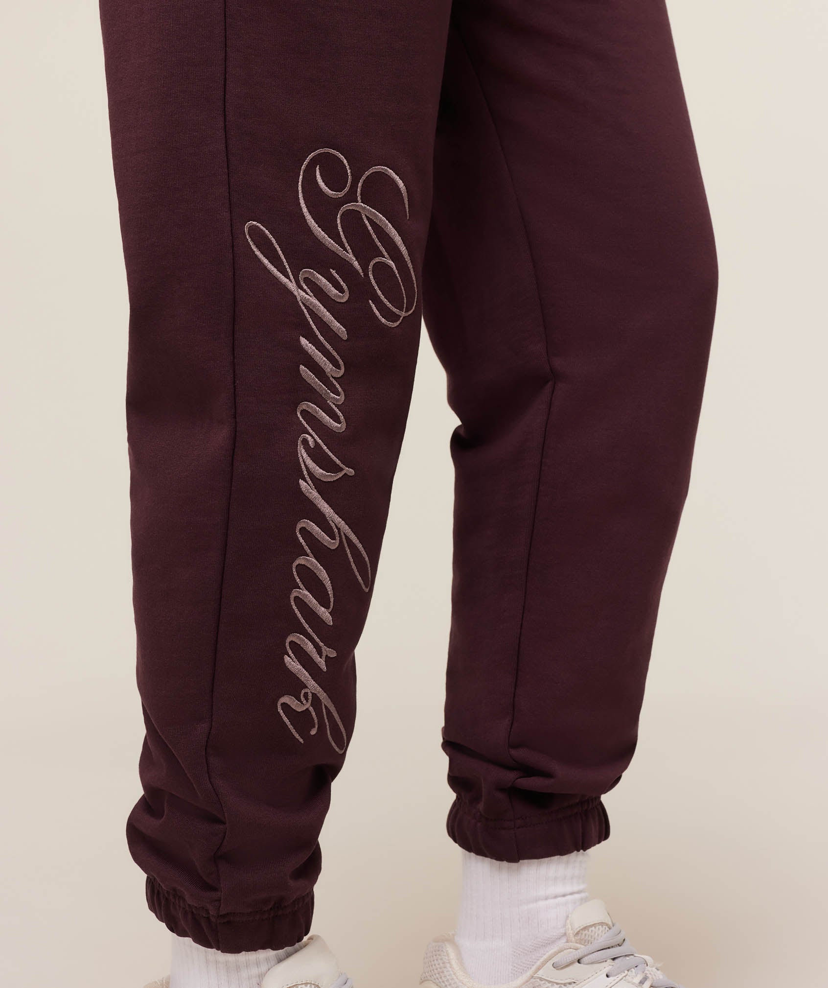 Gymshark All Seasons Graphic Joggers - GS Cherry Purple - Image 6