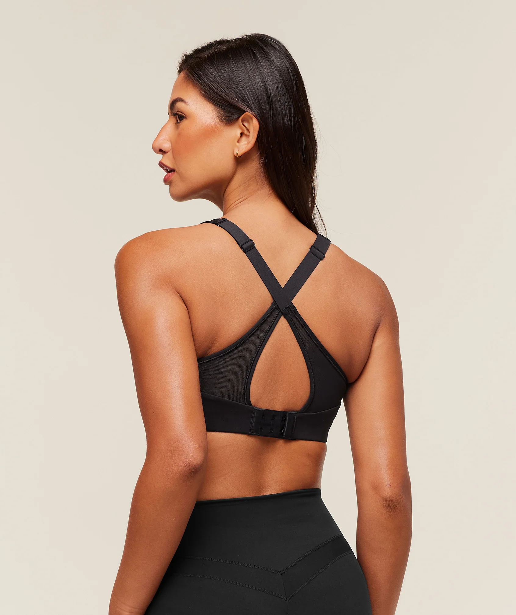 Gymshark Alpha High Support Sports Bra - Black - Image 2
