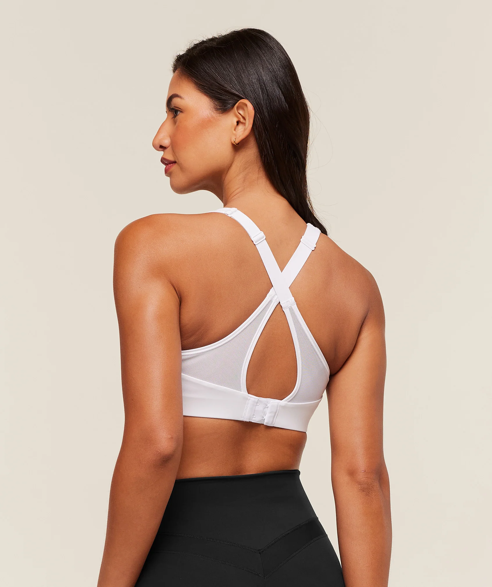 Gymshark Alpha High Support Sports Bra - White - Image 2