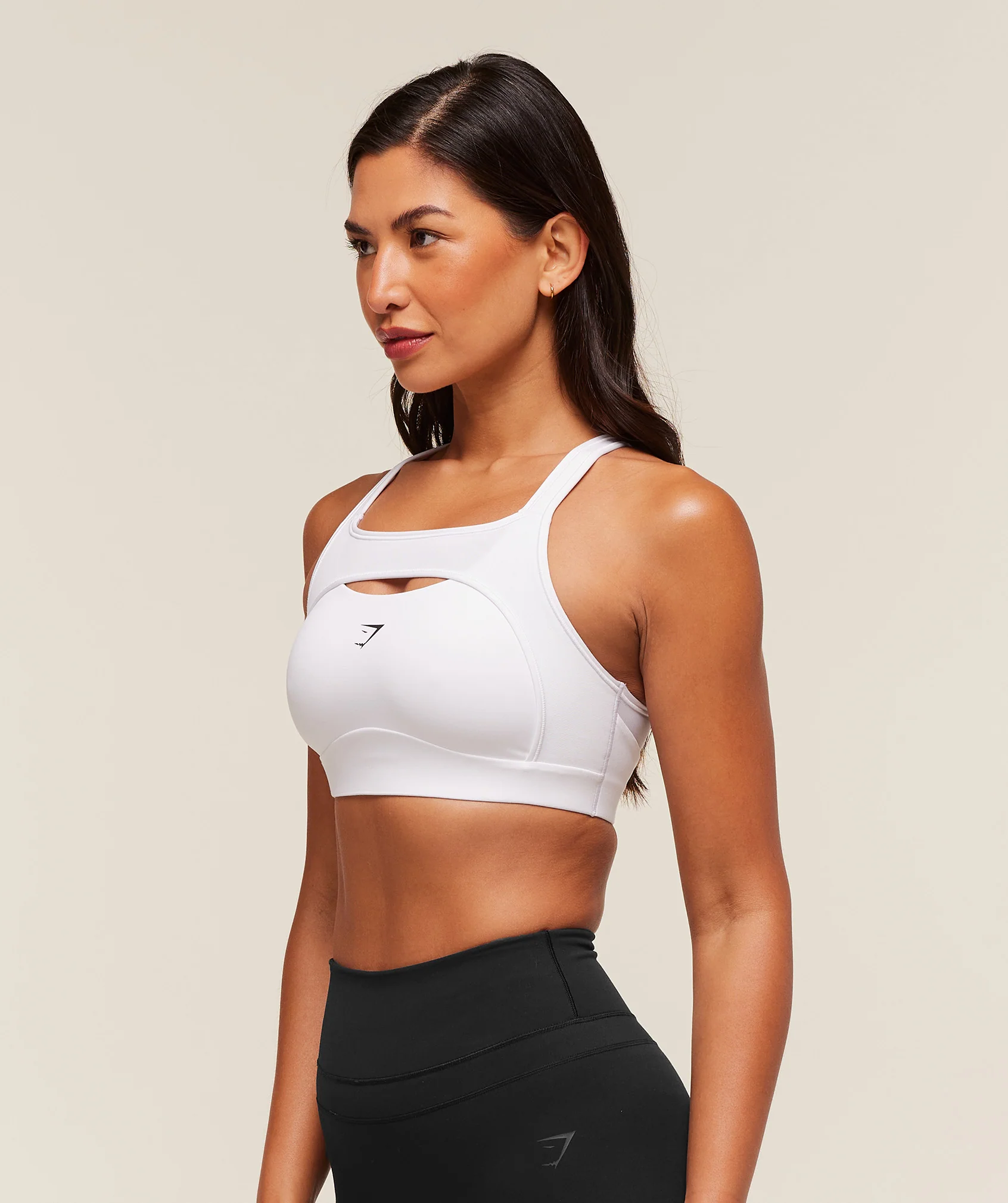 Gymshark Alpha High Support Sports Bra - White - Image 3