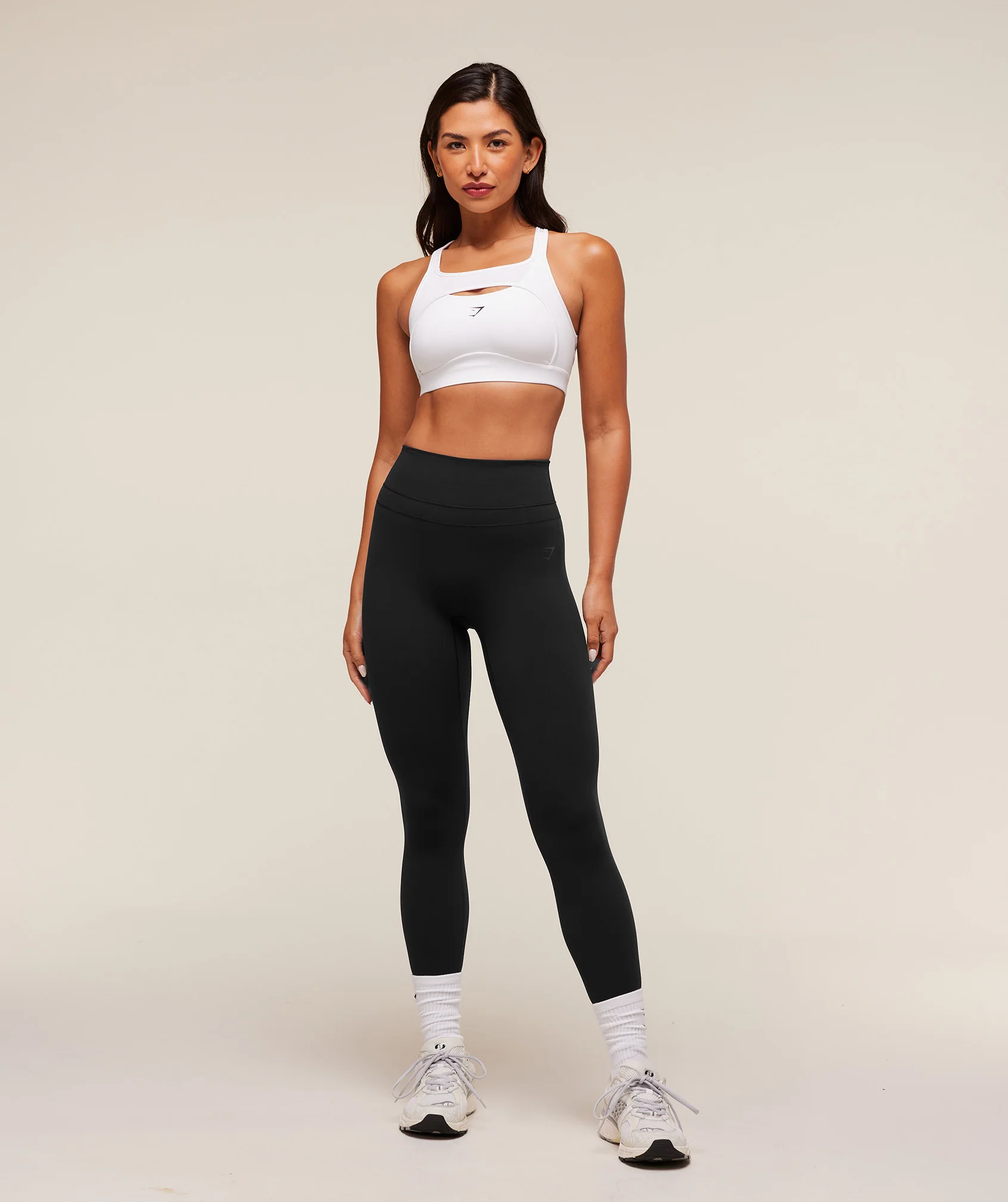 Gymshark Alpha High Support Sports Bra - White - Image 4