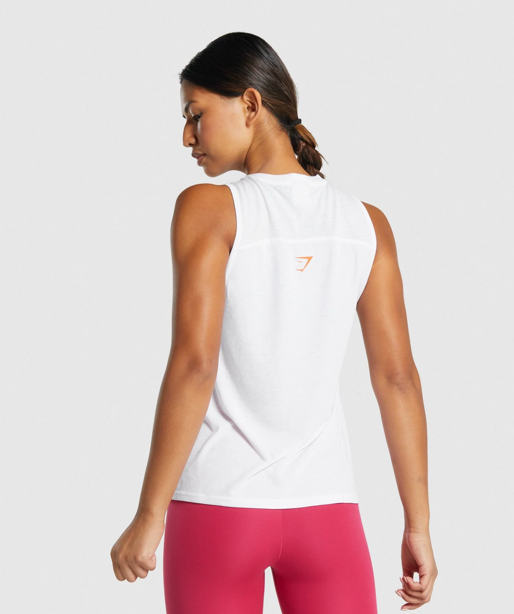 Gymshark Animal Graphic Infill Tank - White - Image 2