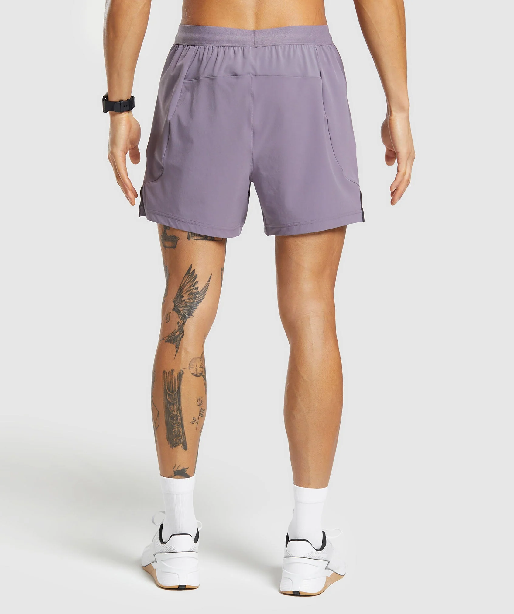Gymshark Apex 5" Hybrid Short - Fog Purple - Image 2
