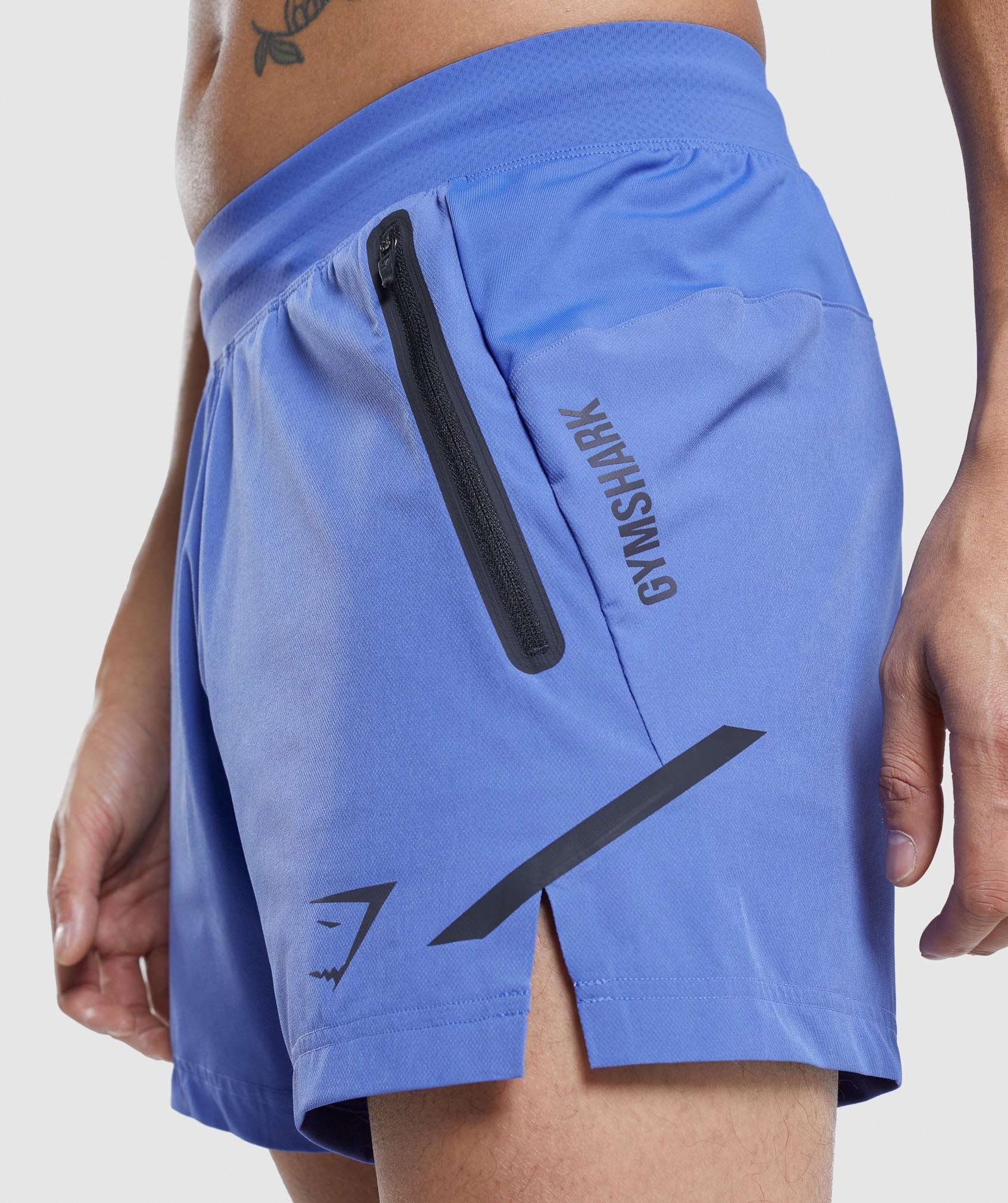Gymshark Apex 5" Perform Shorts - Court Blue - Image 5