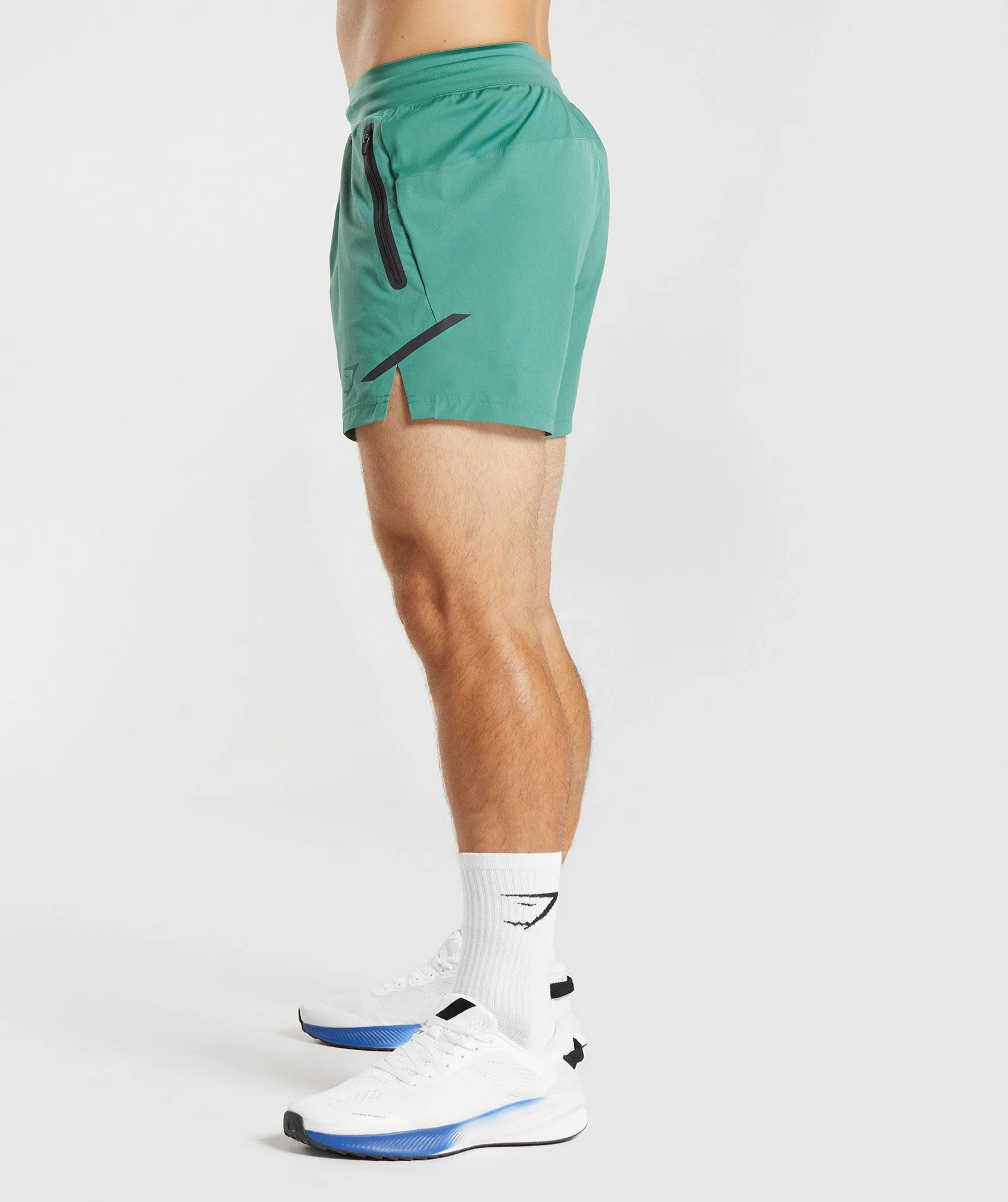 Gymshark Apex 5" Perform Shorts - Hoya Green - Image 3