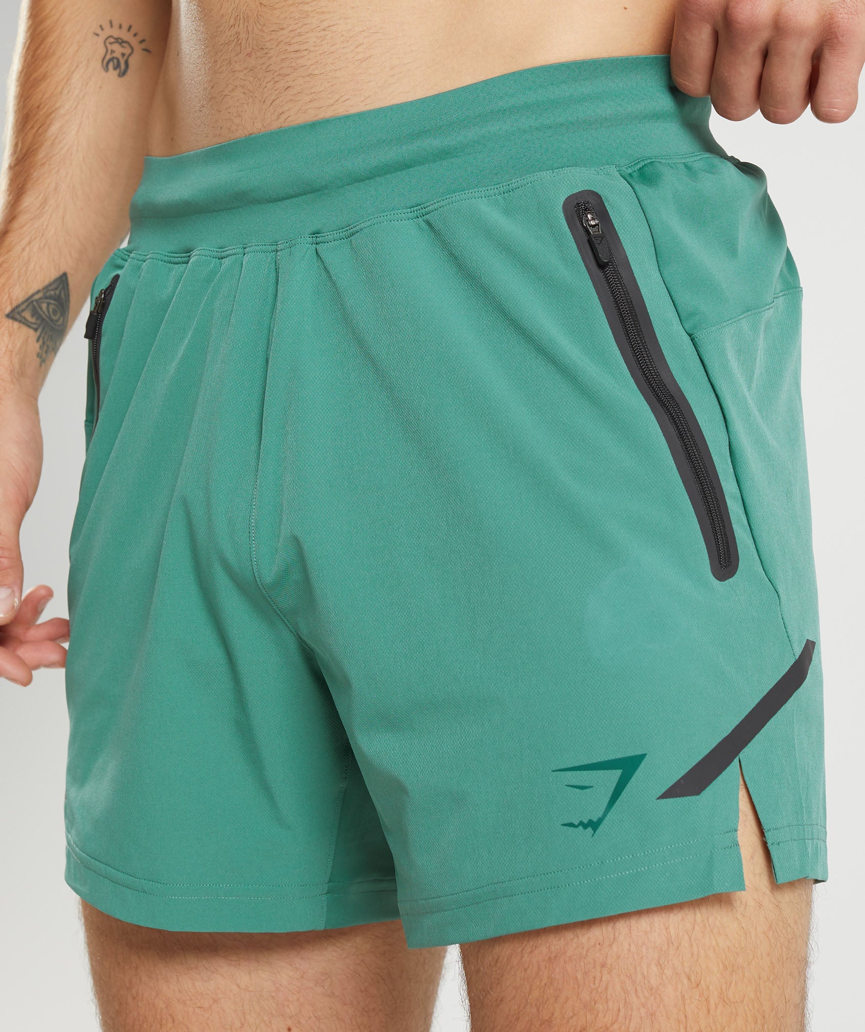 Gymshark Apex 5" Perform Shorts - Hoya Green - Image 5