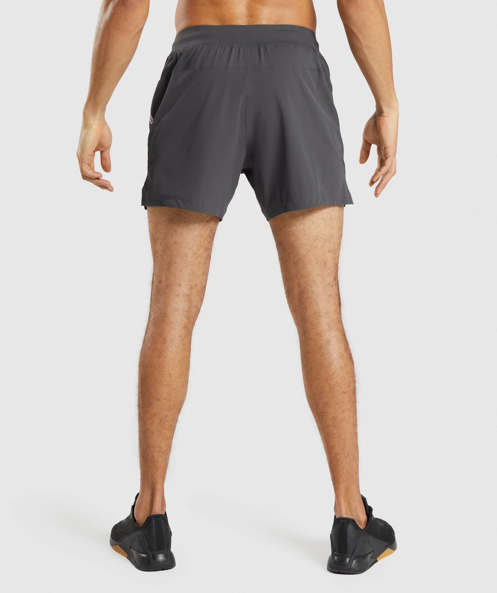 Gymshark Apex 5" Perform Shorts - Onyx Grey - Image 2