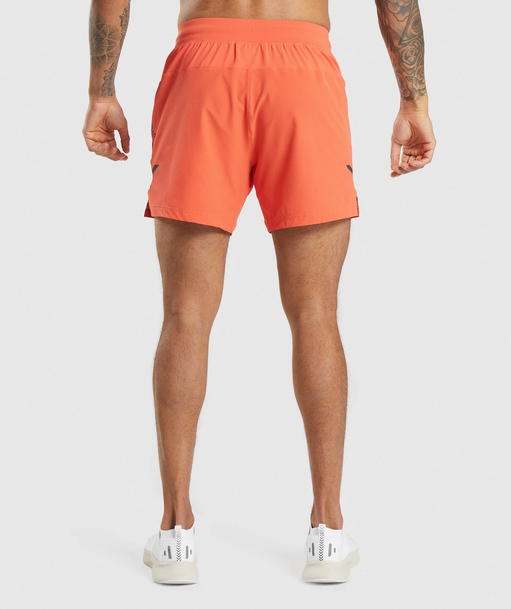 Gymshark Apex 5" Perform Shorts - Papaya Orange - Image 2