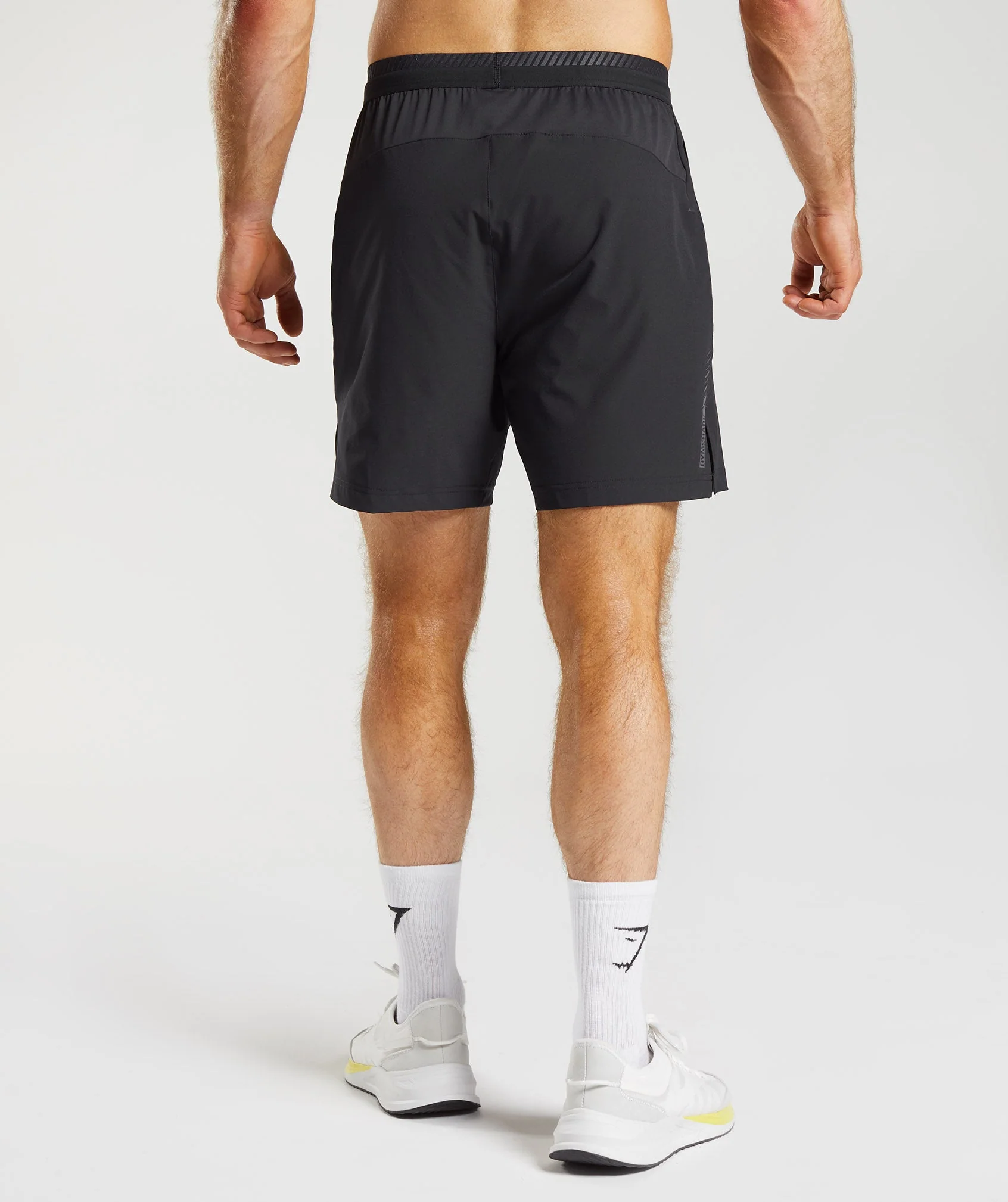 Gymshark Apex 7" Hybrid Shorts - Black - Image 2