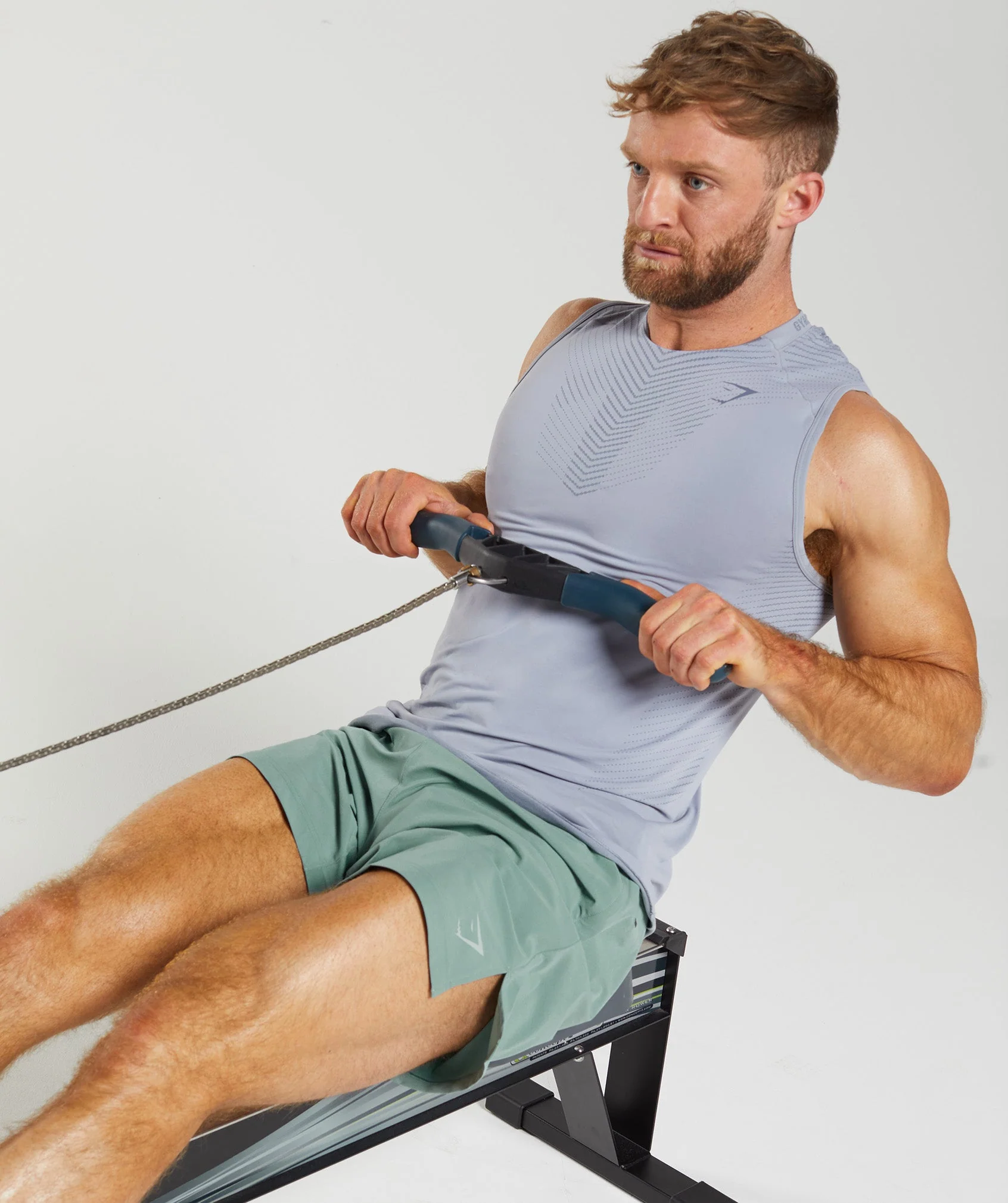 Gymshark Apex 7" Hybrid Shorts - Ink Teal - Image 4