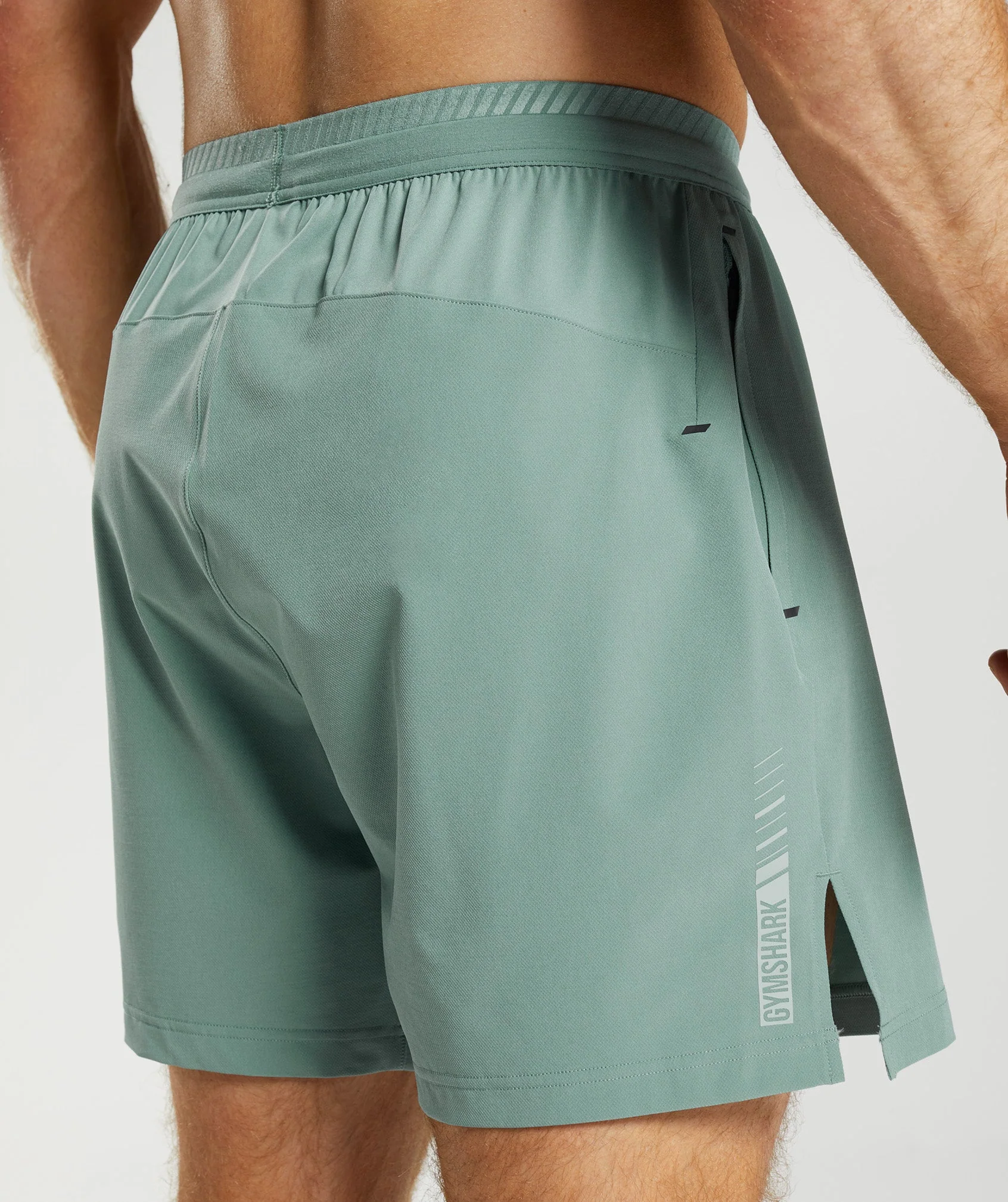 Gymshark Apex 7" Hybrid Shorts - Ink Teal - Image 5