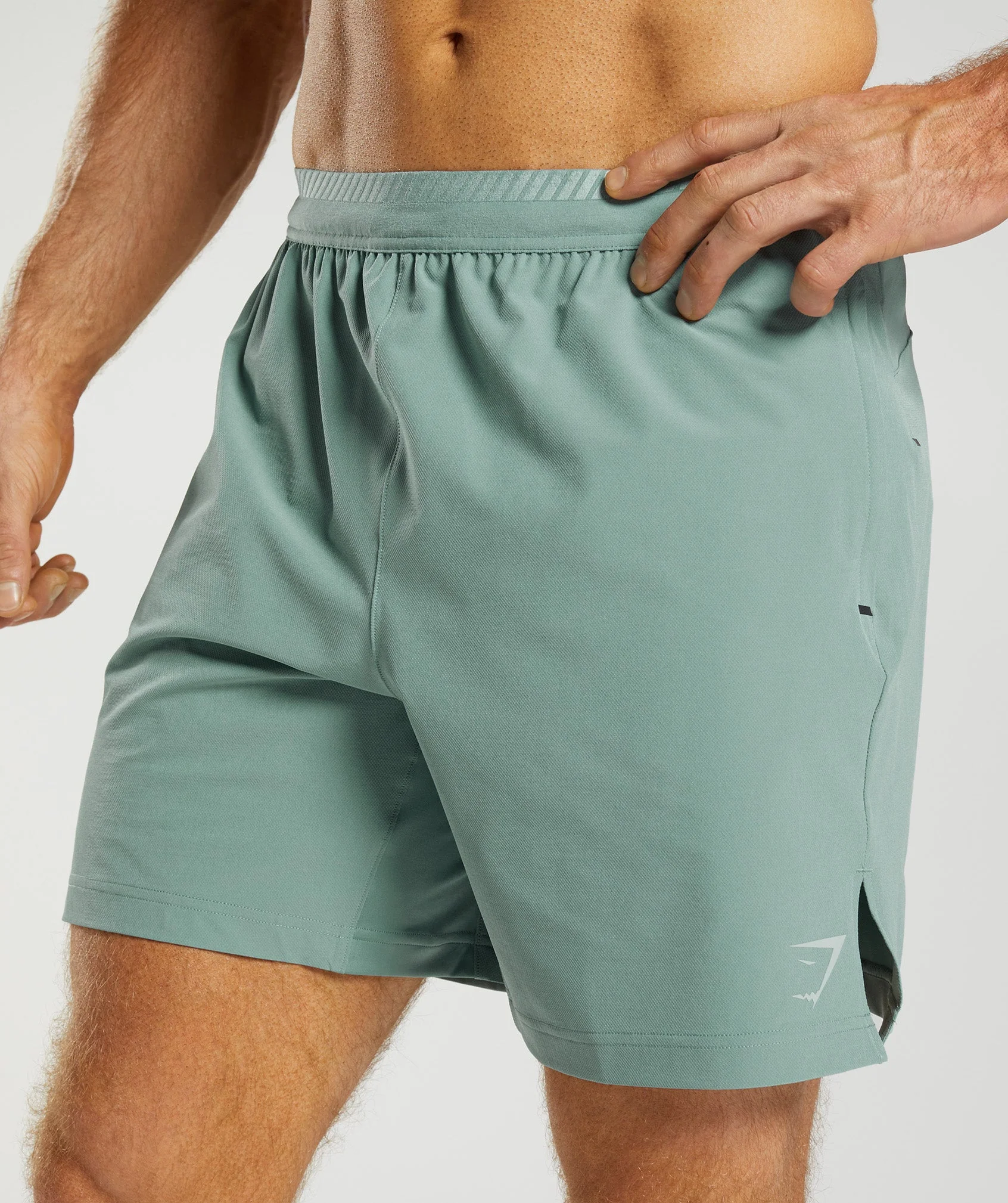 Gymshark Apex 7" Hybrid Shorts - Ink Teal - Image 6
