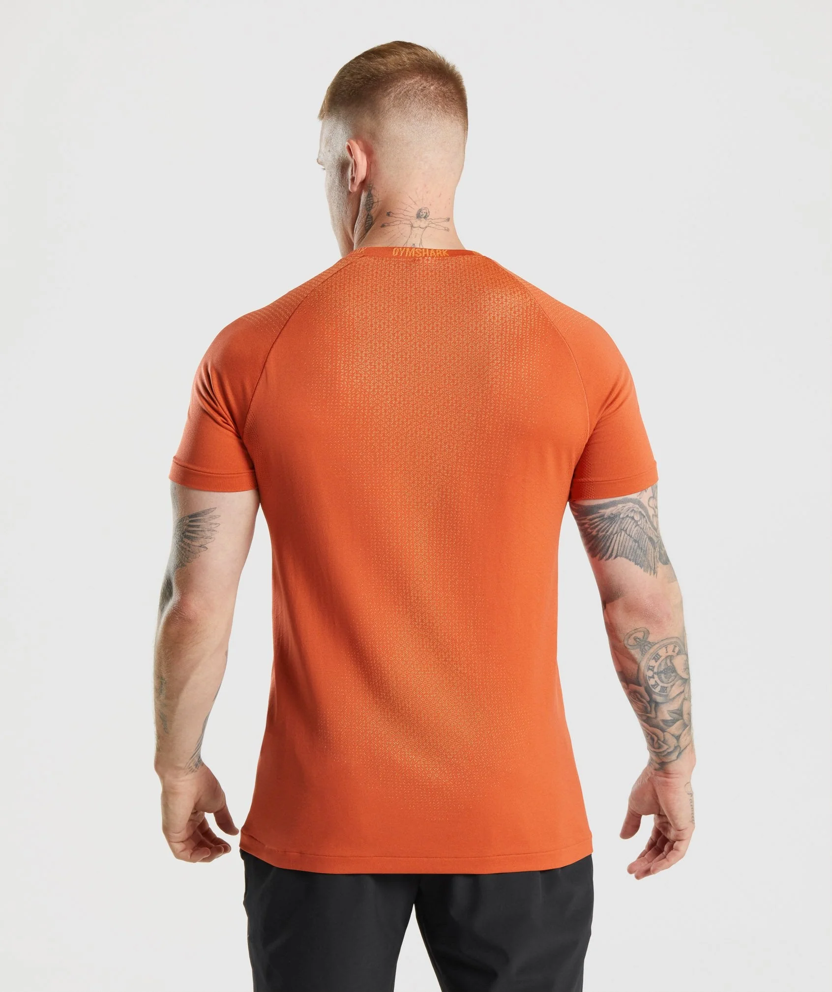 Gymshark Apex Contrast T-Shirt - Red - Image 2