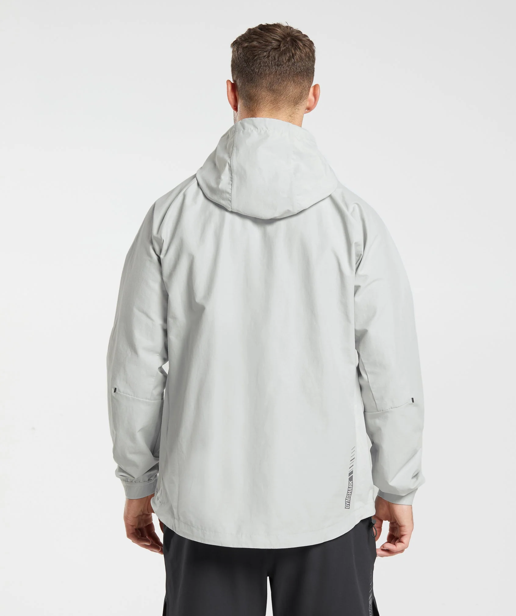 Gymshark Apex Jacket - Light Grey - Image 2