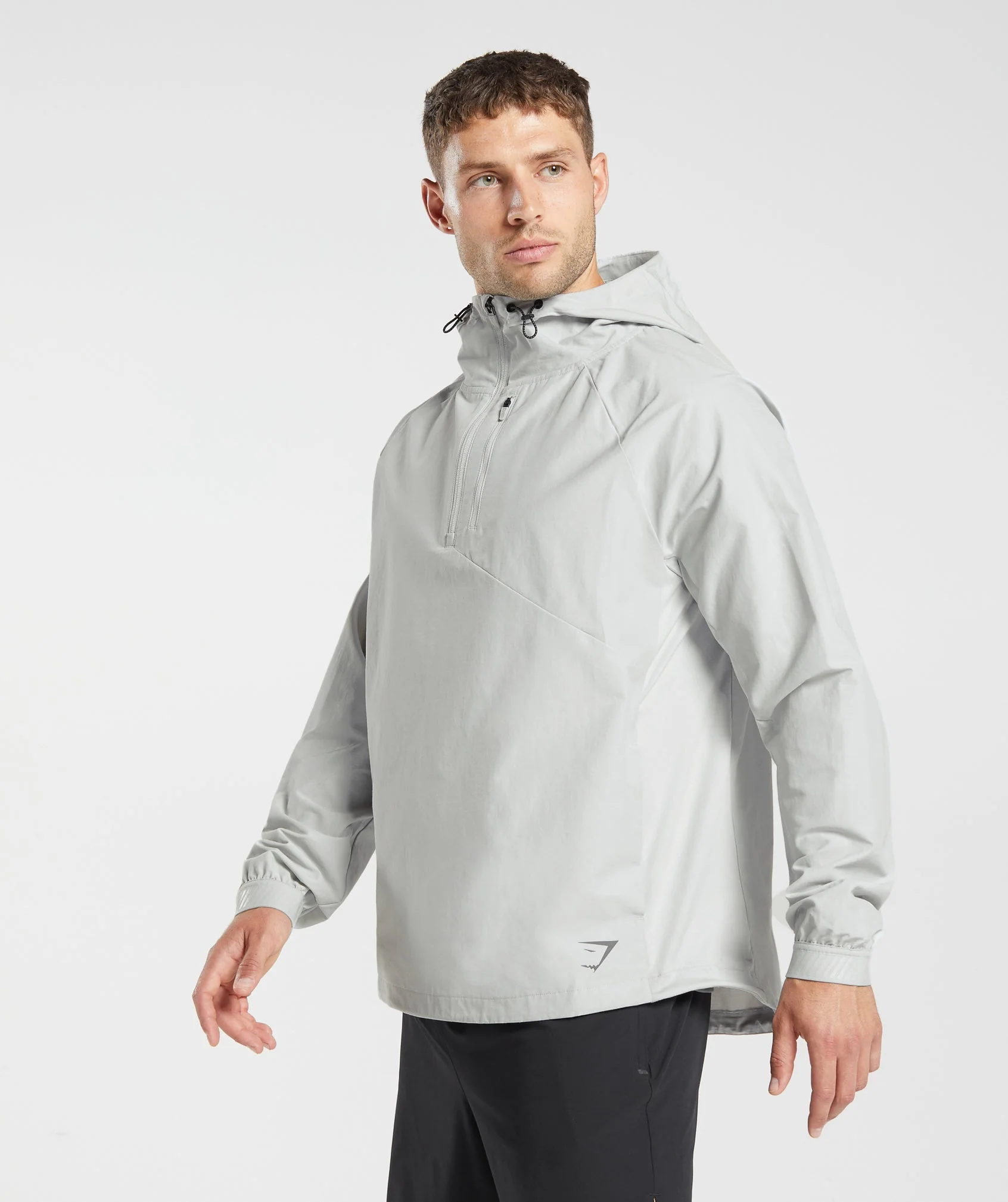 Gymshark Apex Jacket - Light Grey - Image 3
