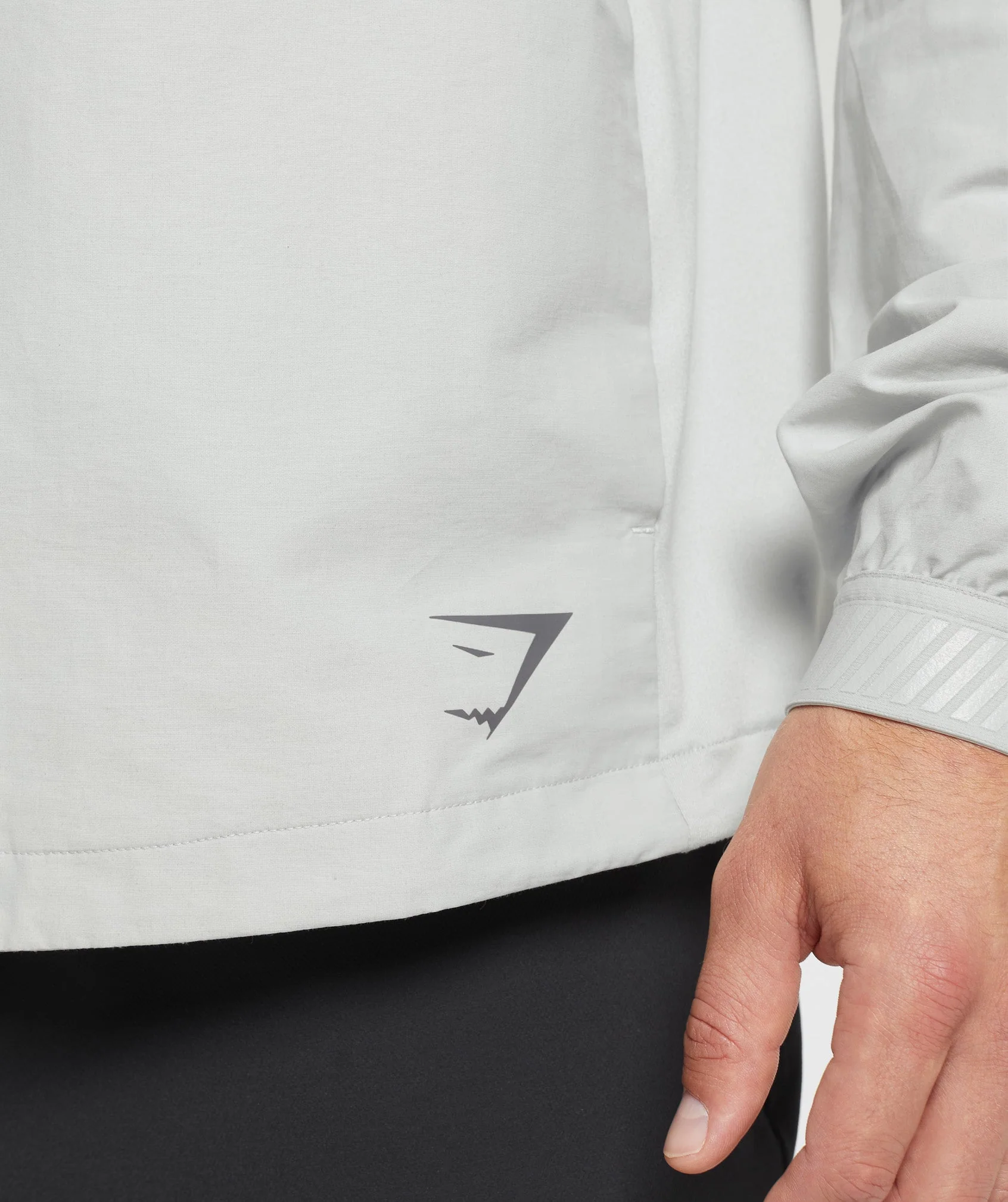 Gymshark Apex Jacket - Light Grey - Image 6