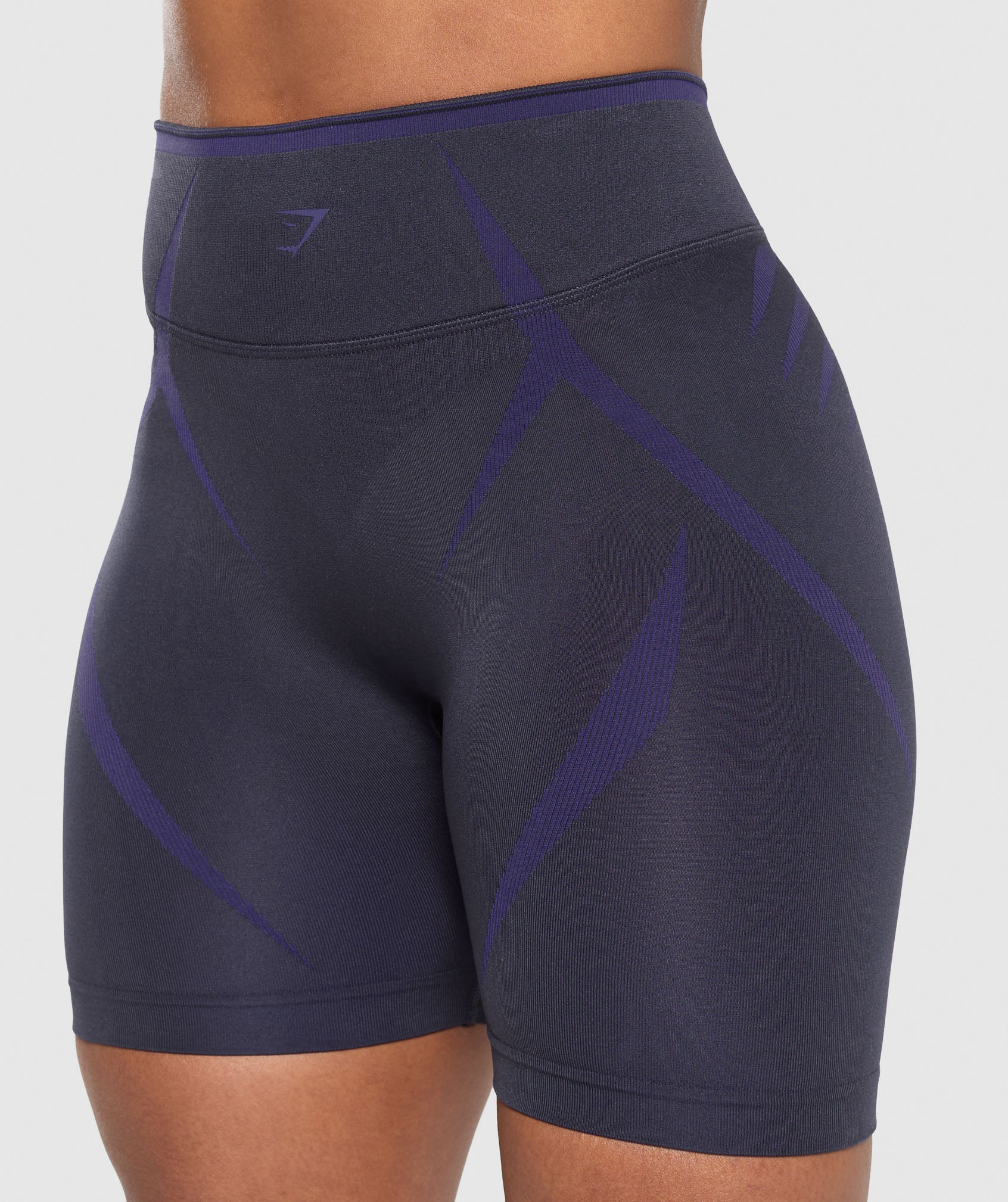 Gymshark Apex Lift Seamless Shorts - Heavy Blue/Cobalt Purple - Image 5