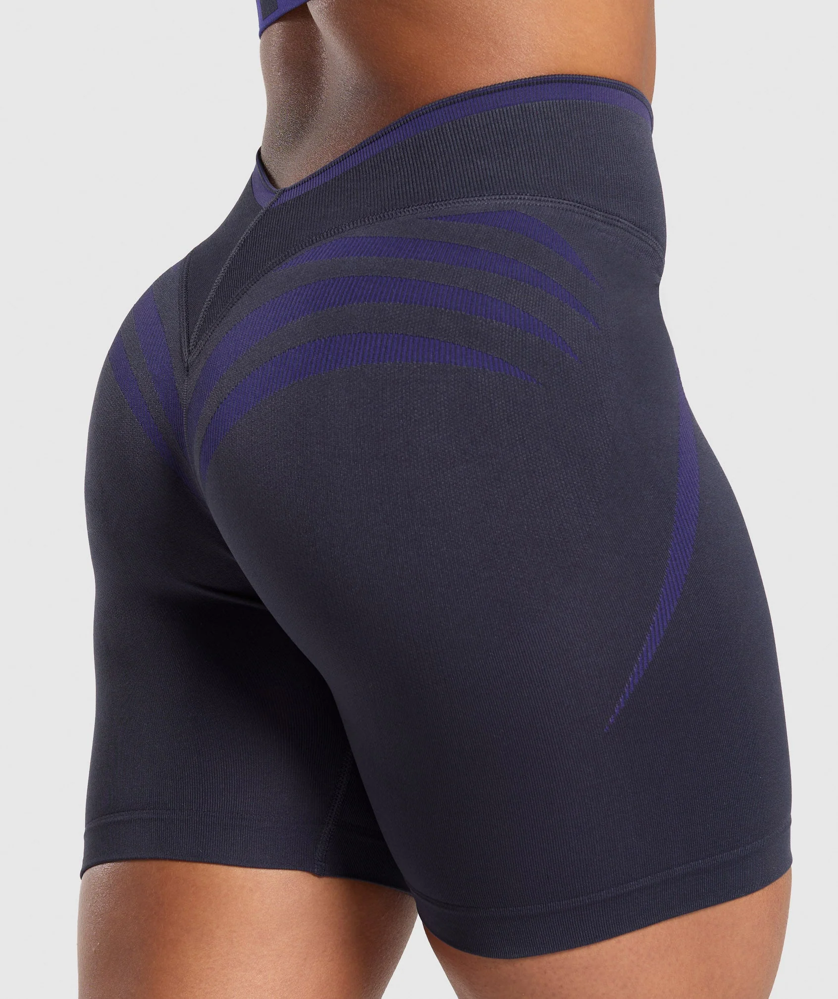 Gymshark Apex Lift Seamless Shorts - Heavy Blue/Cobalt Purple - Image 6