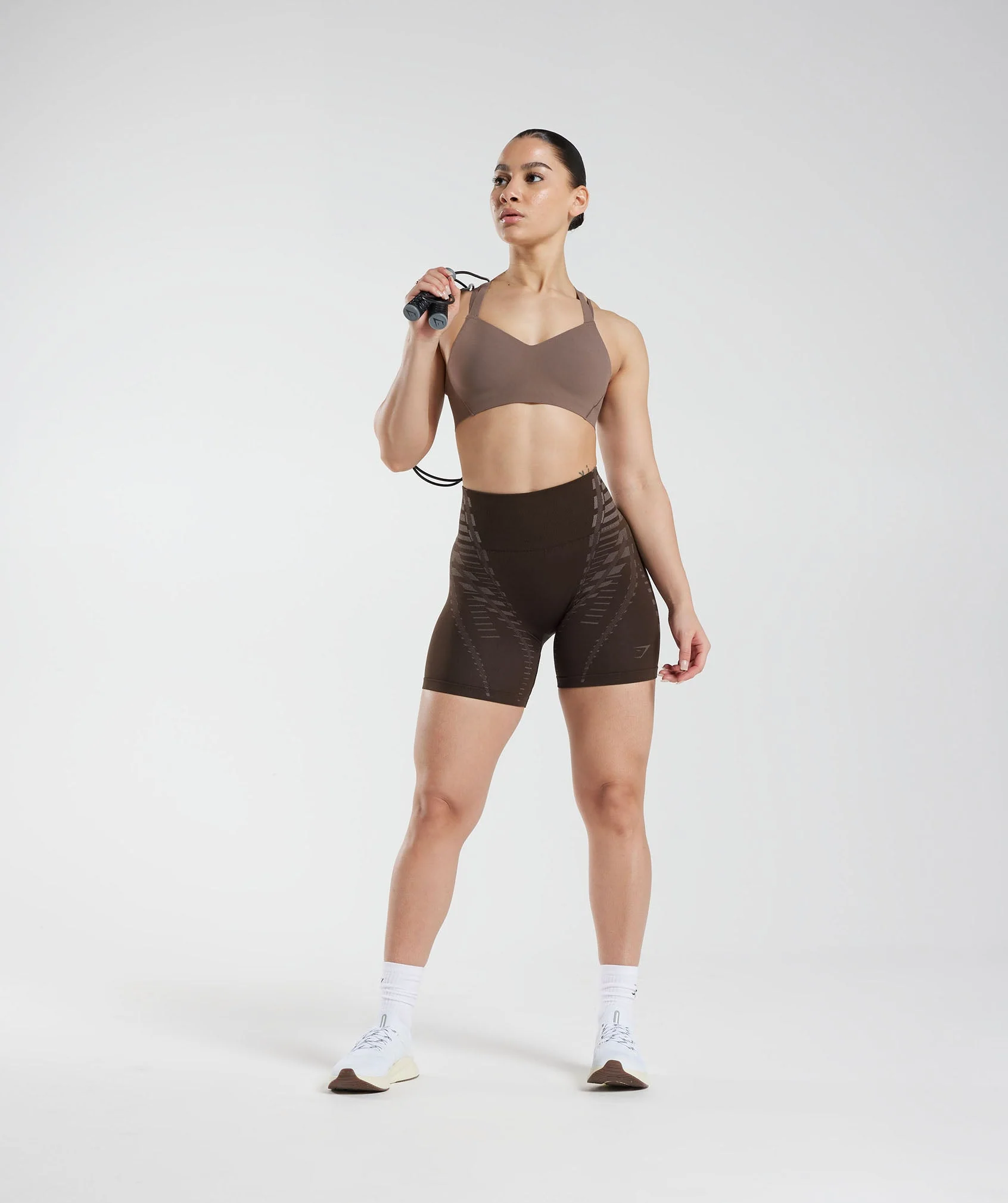 Gymshark Apex Limit Shorts - Archive Brown/Truffle Brown - Image 4