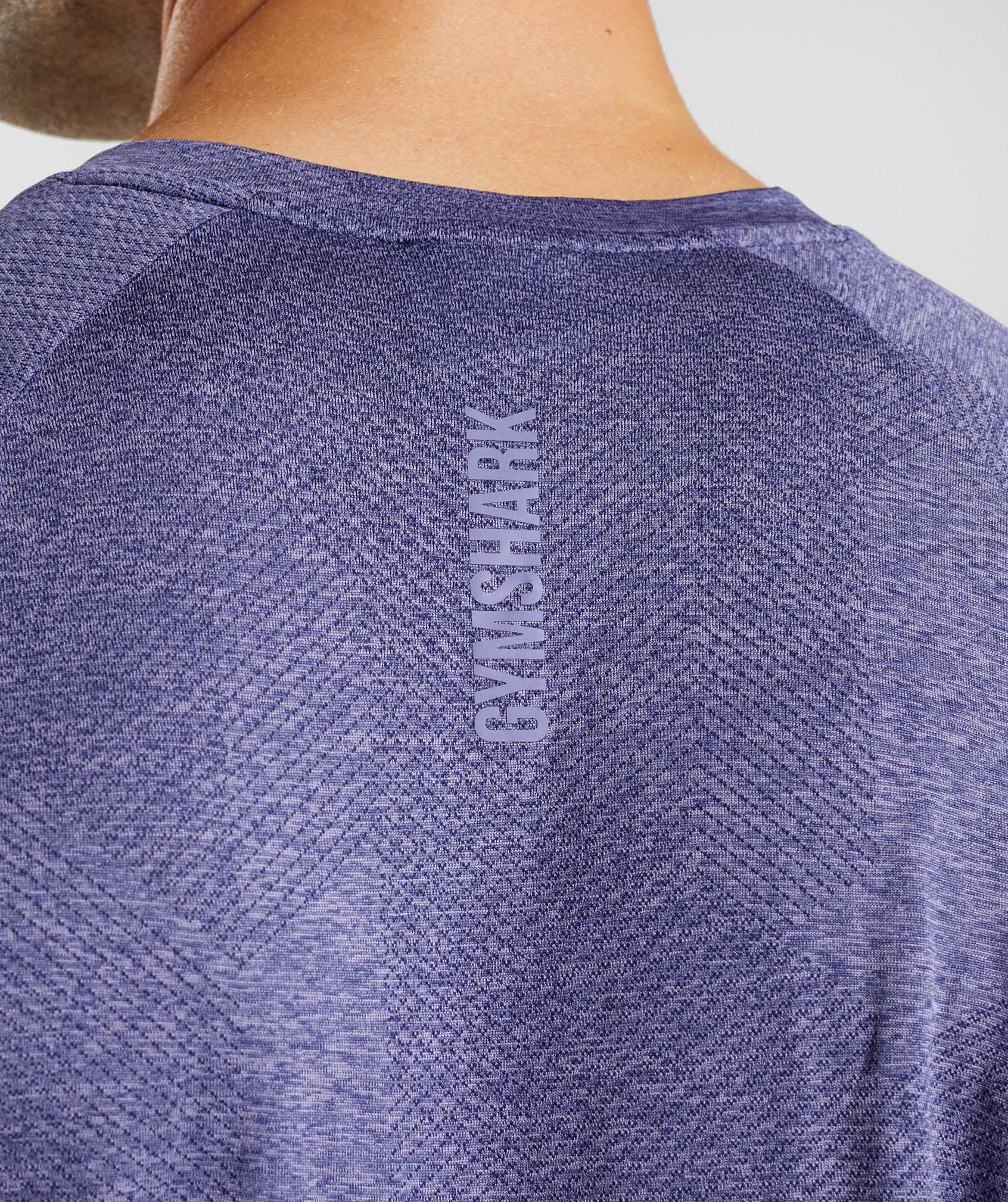 Gymshark Apex Long Sleeve T-Shirt - Neptune Purple/Velvet Purple - Image 5