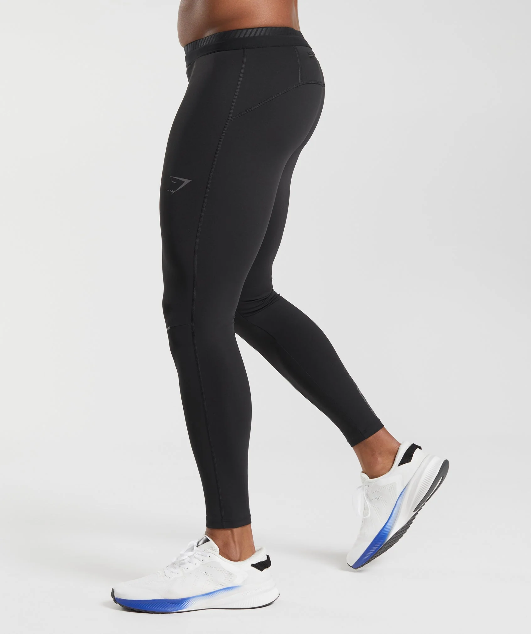 Gymshark Apex Run Tights - Black - Image 3