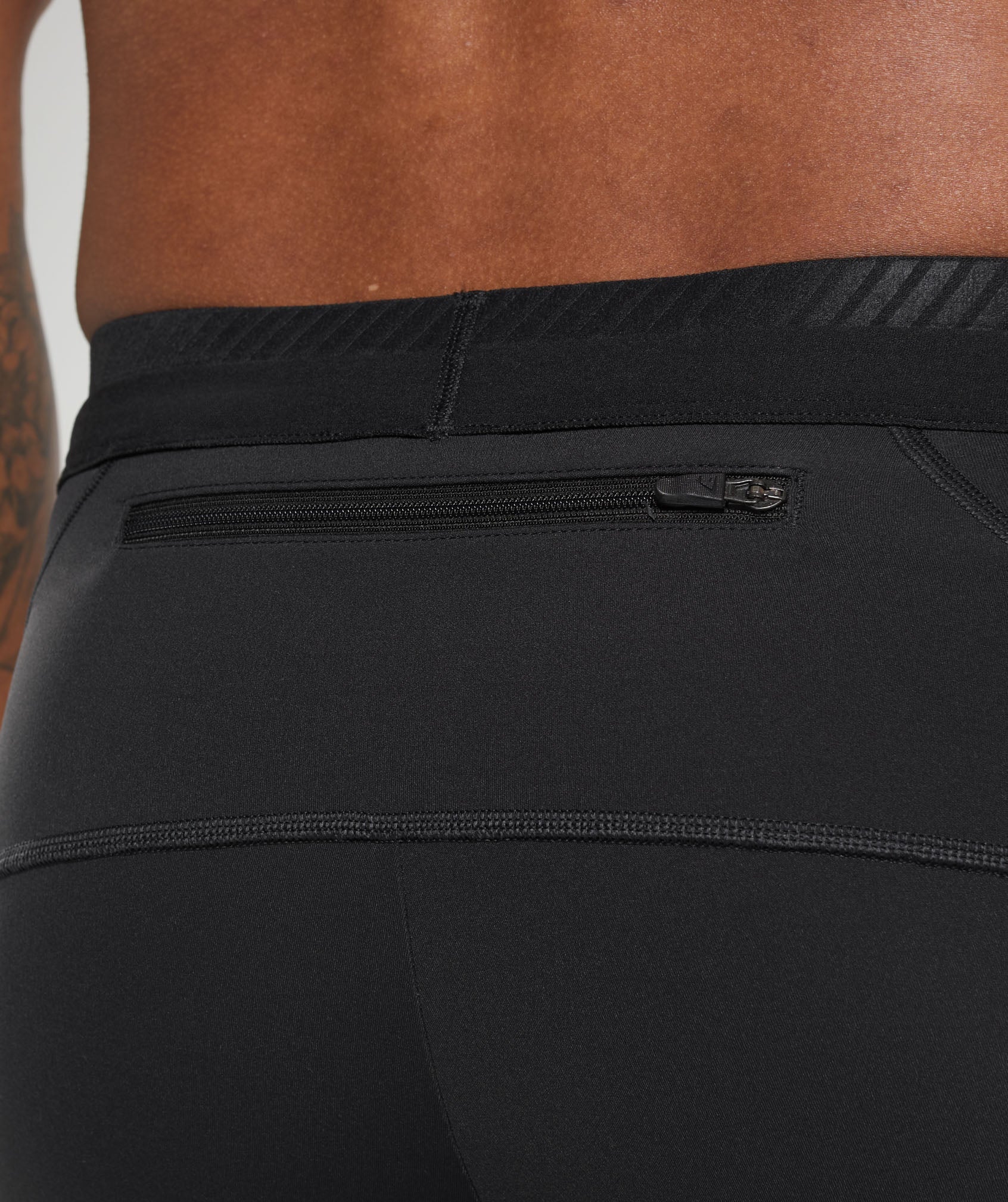 Gymshark Apex Run 1/2 Tights - Black - Image 6