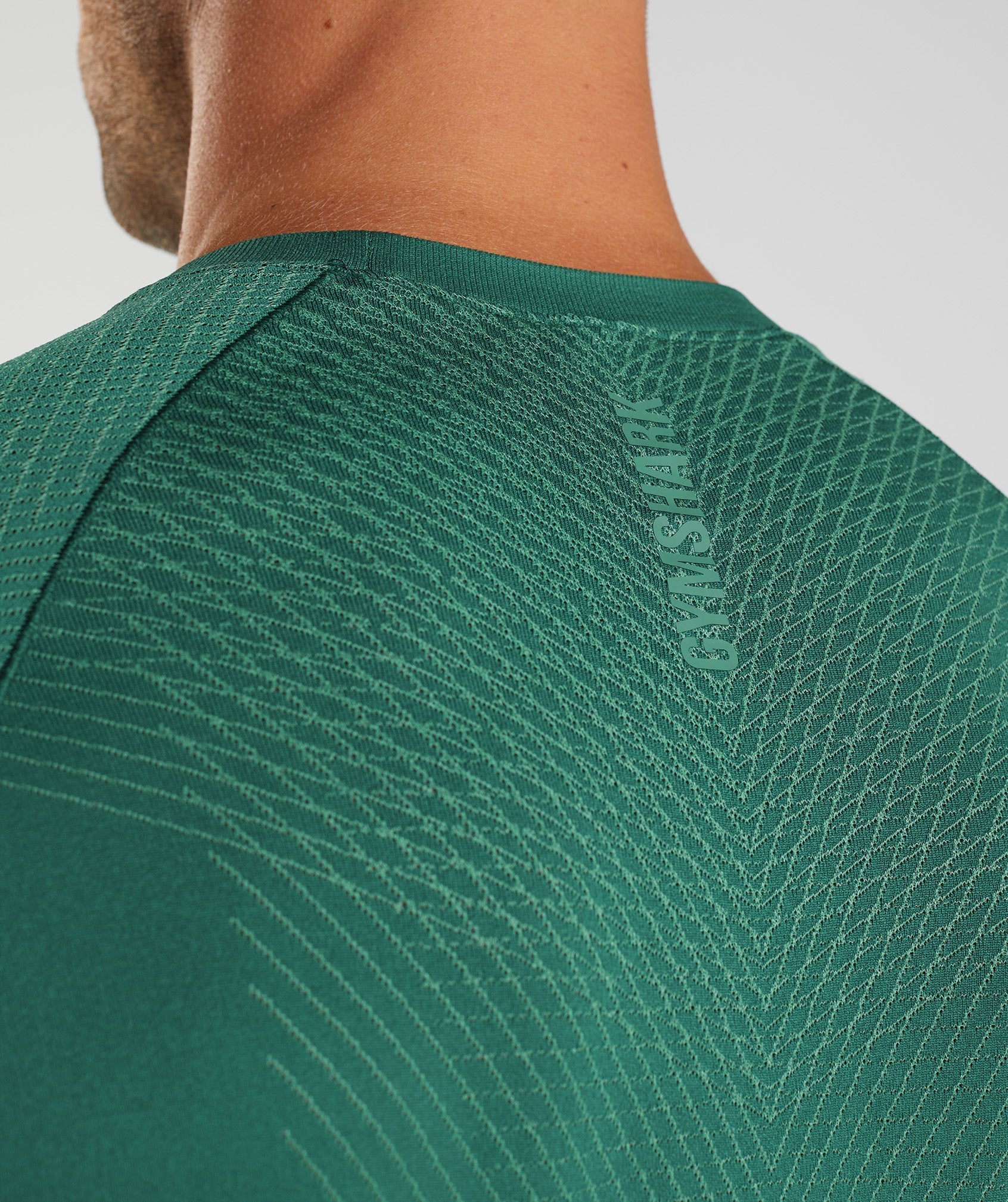 Gymshark Apex Seamless Long Sleeve T-Shirt - Woodland Green/Hoya Green - Image 5