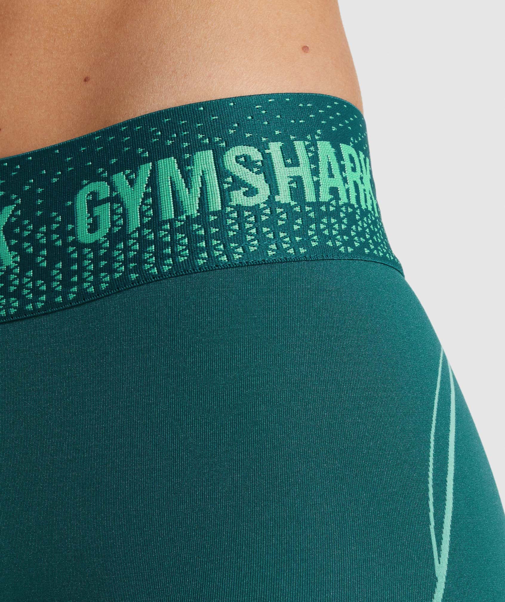 Gymshark Apex Seamless Low Rise Shorts - Teal - Image 6