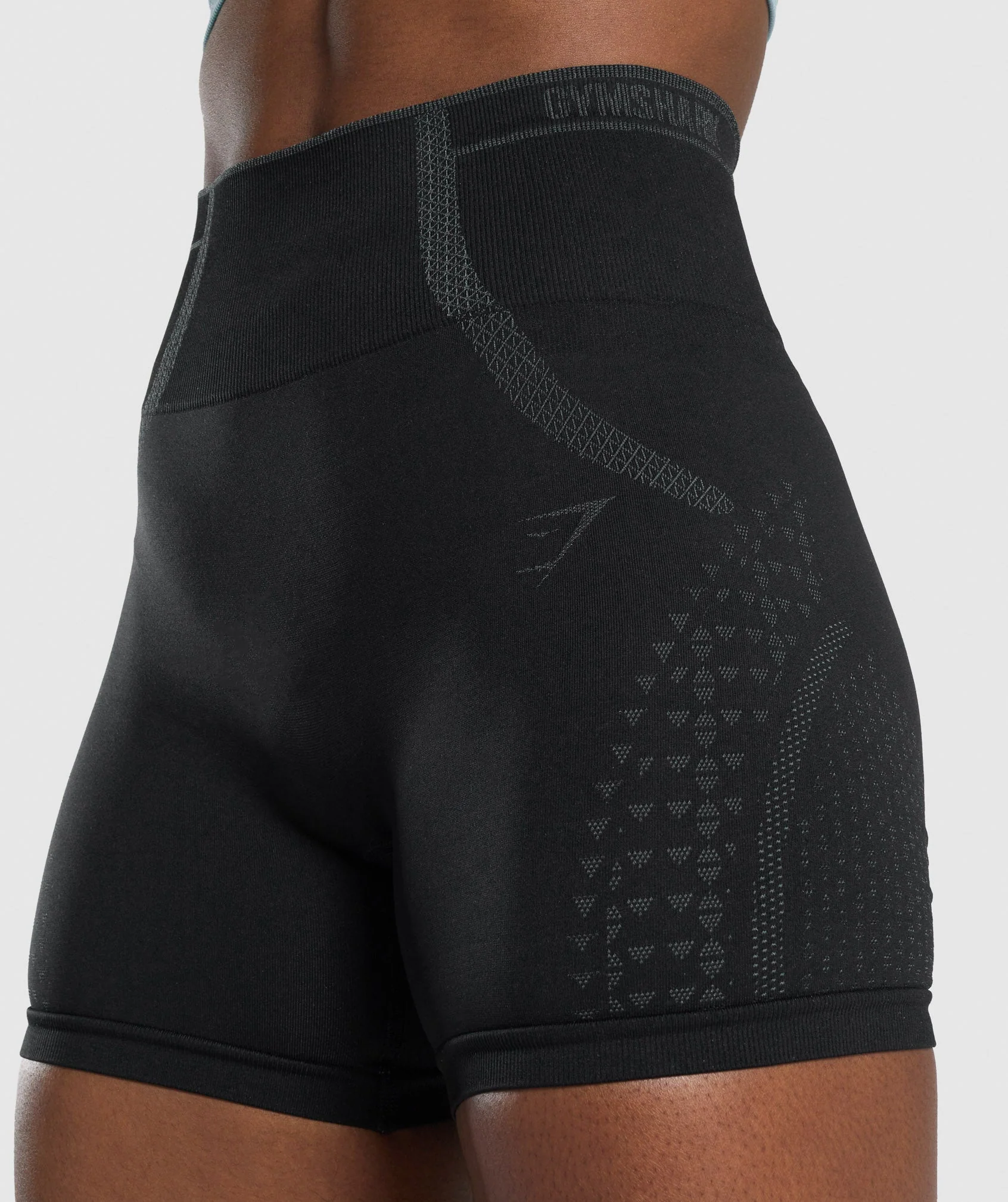 Gymshark Apex Seamless Shorts - Black/Grey - Image 6