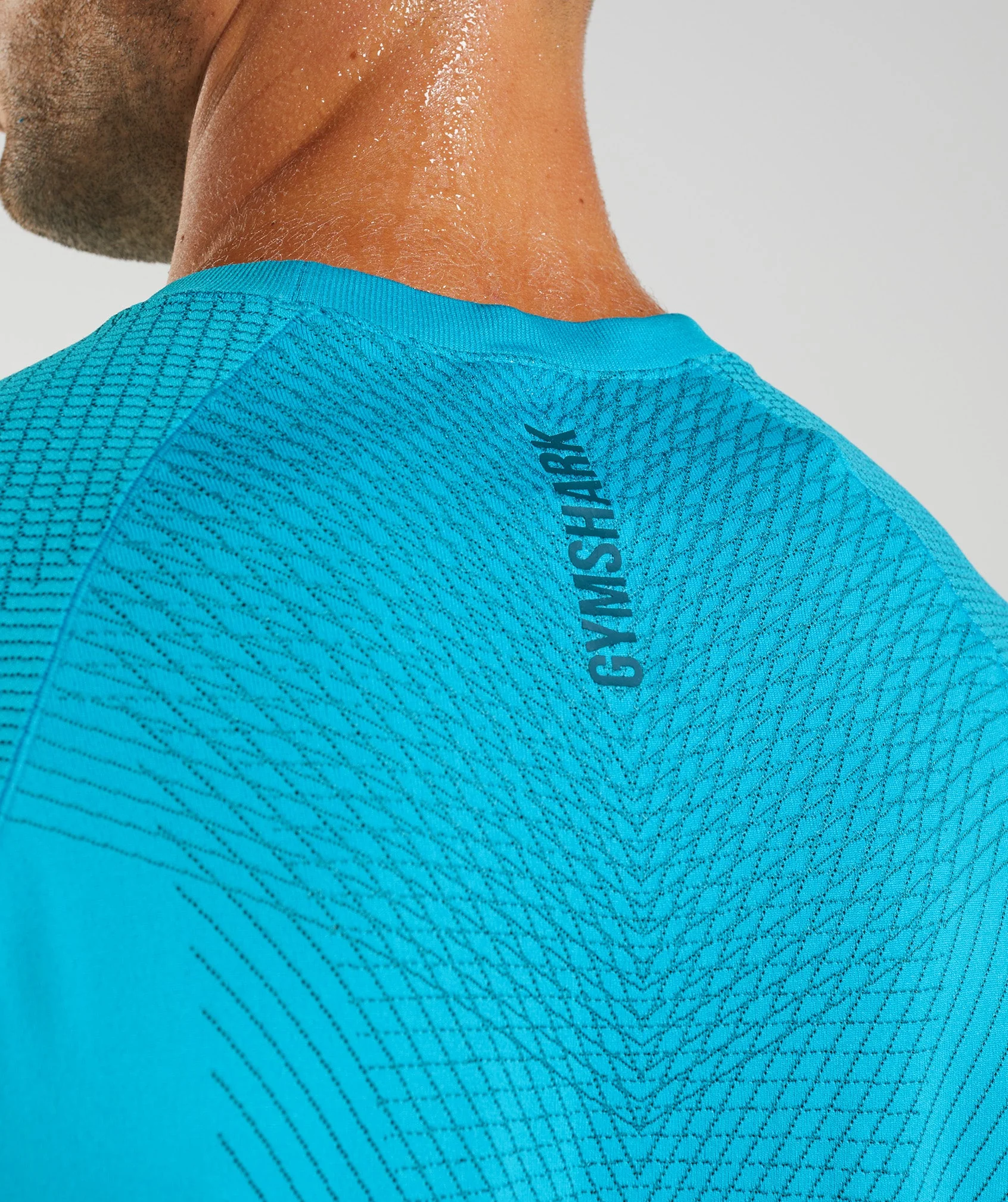Gymshark Apex Seamless T-Shirt - Shark Blue/Atlantic Blue - Image 5