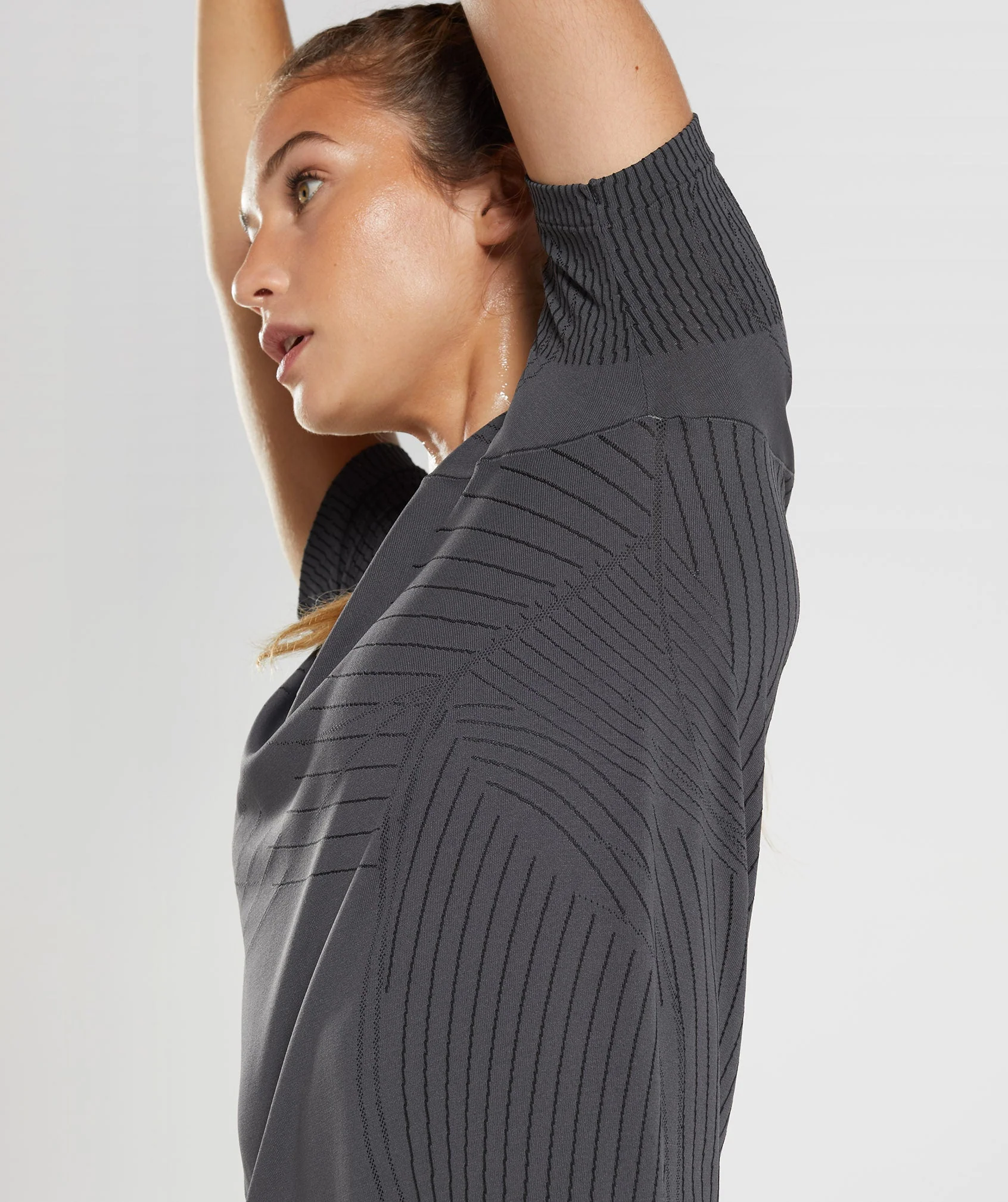 Gymshark Apex Seamless Top - Onyx Grey/Black - Image 5