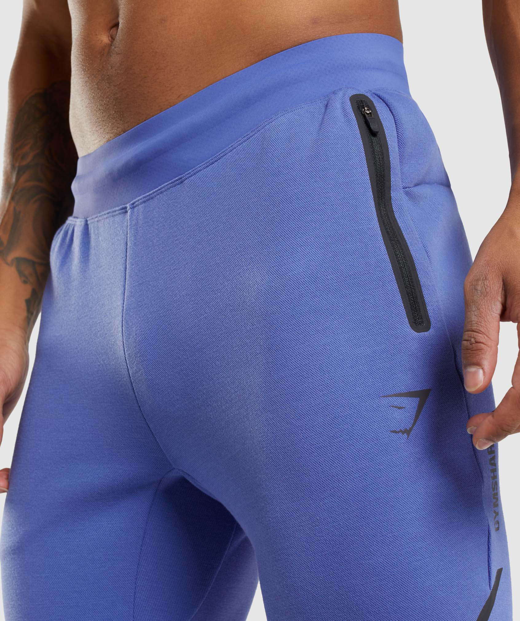 Gymshark Apex Technical Joggers - Court Blue - Image 6