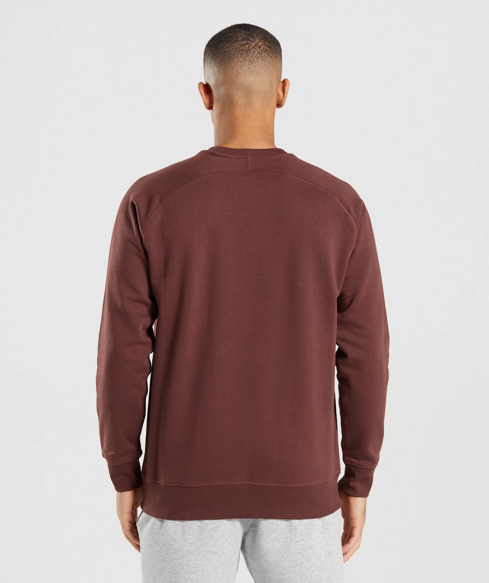 Gymshark Apollo Crew - Cherry Brown - Image 2