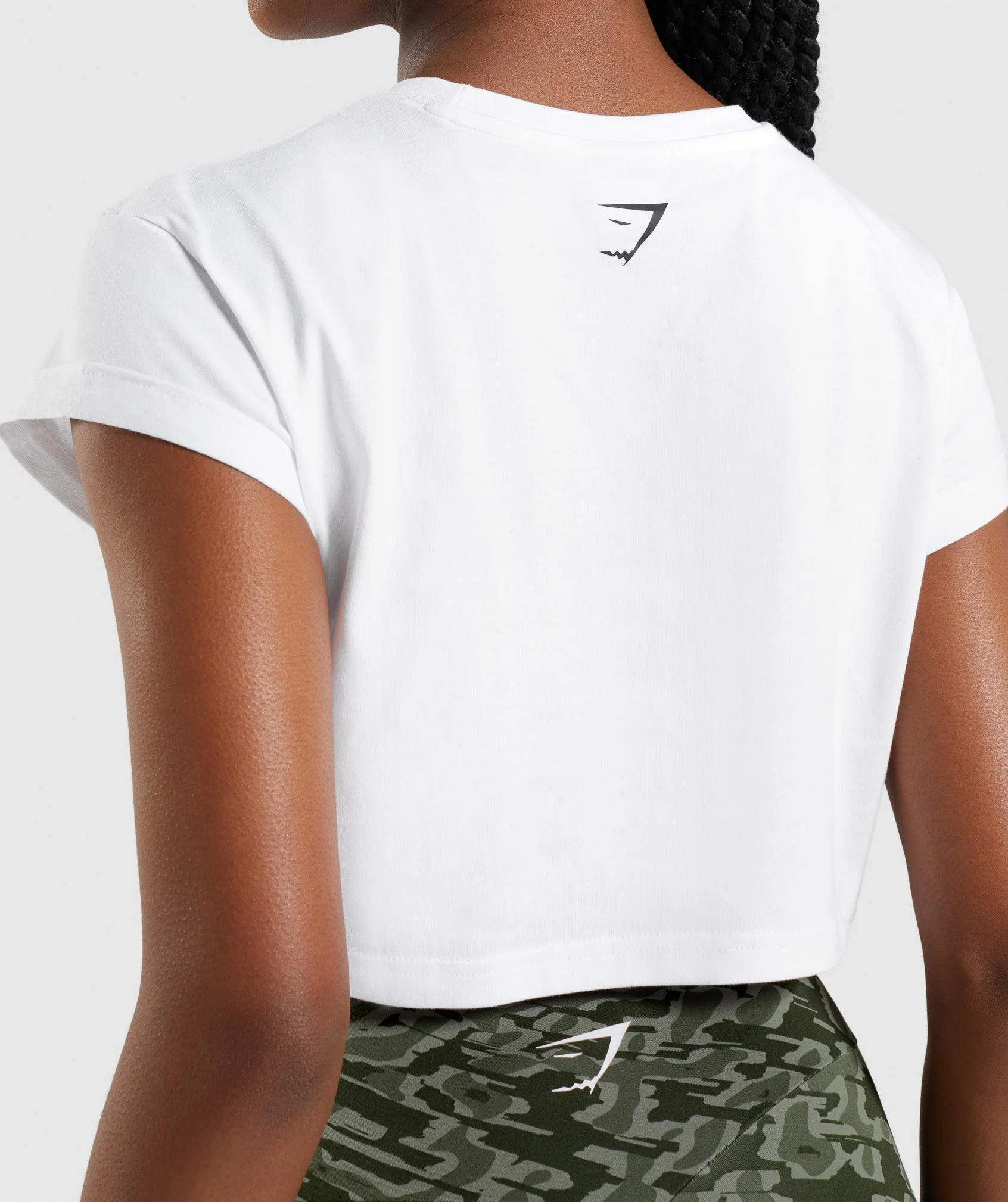 Gymshark Apollo Crop Top - White - Image 5