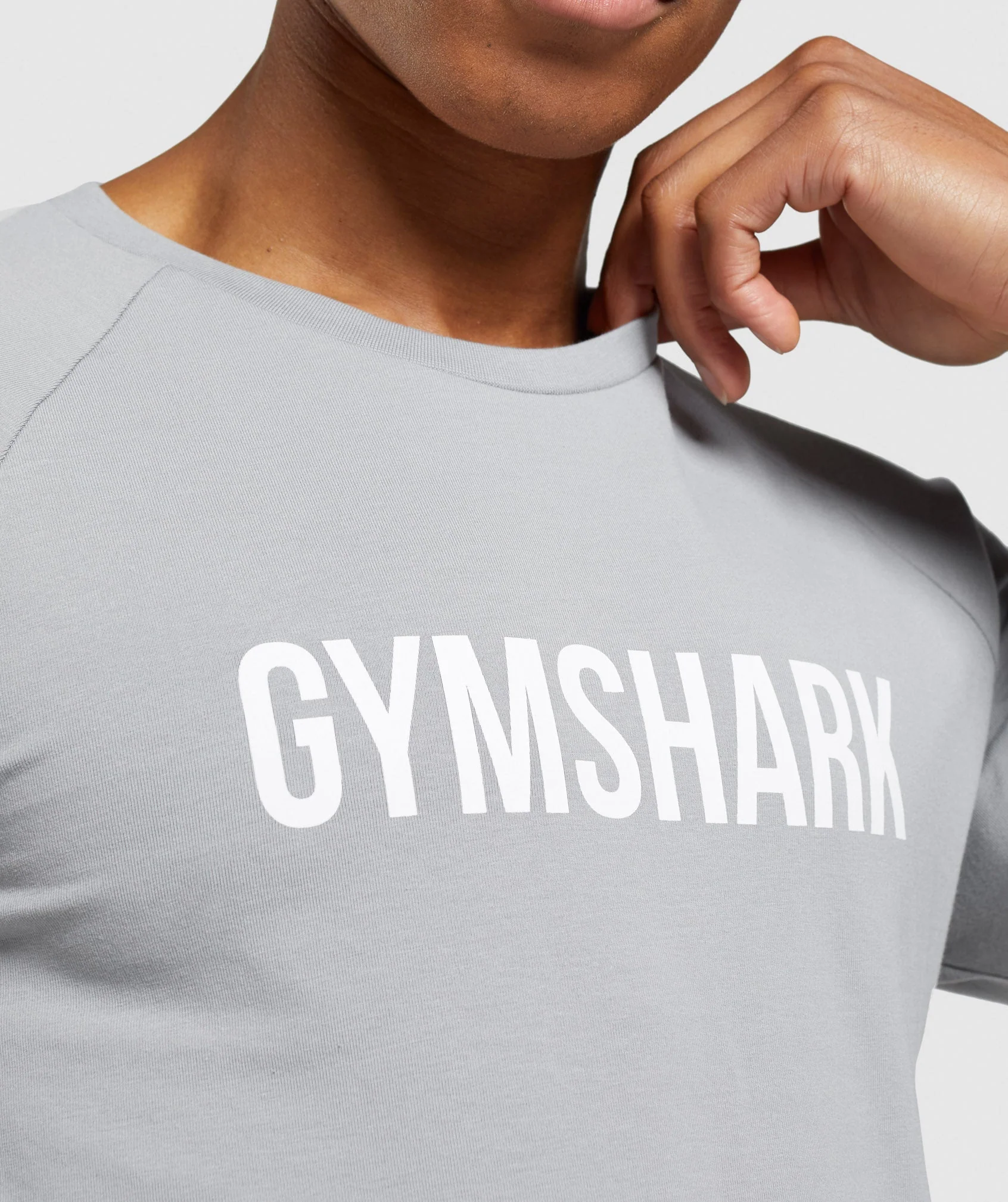 Gymshark Apollo Long Sleeve T-Shirt - Smokey Grey - Image 6