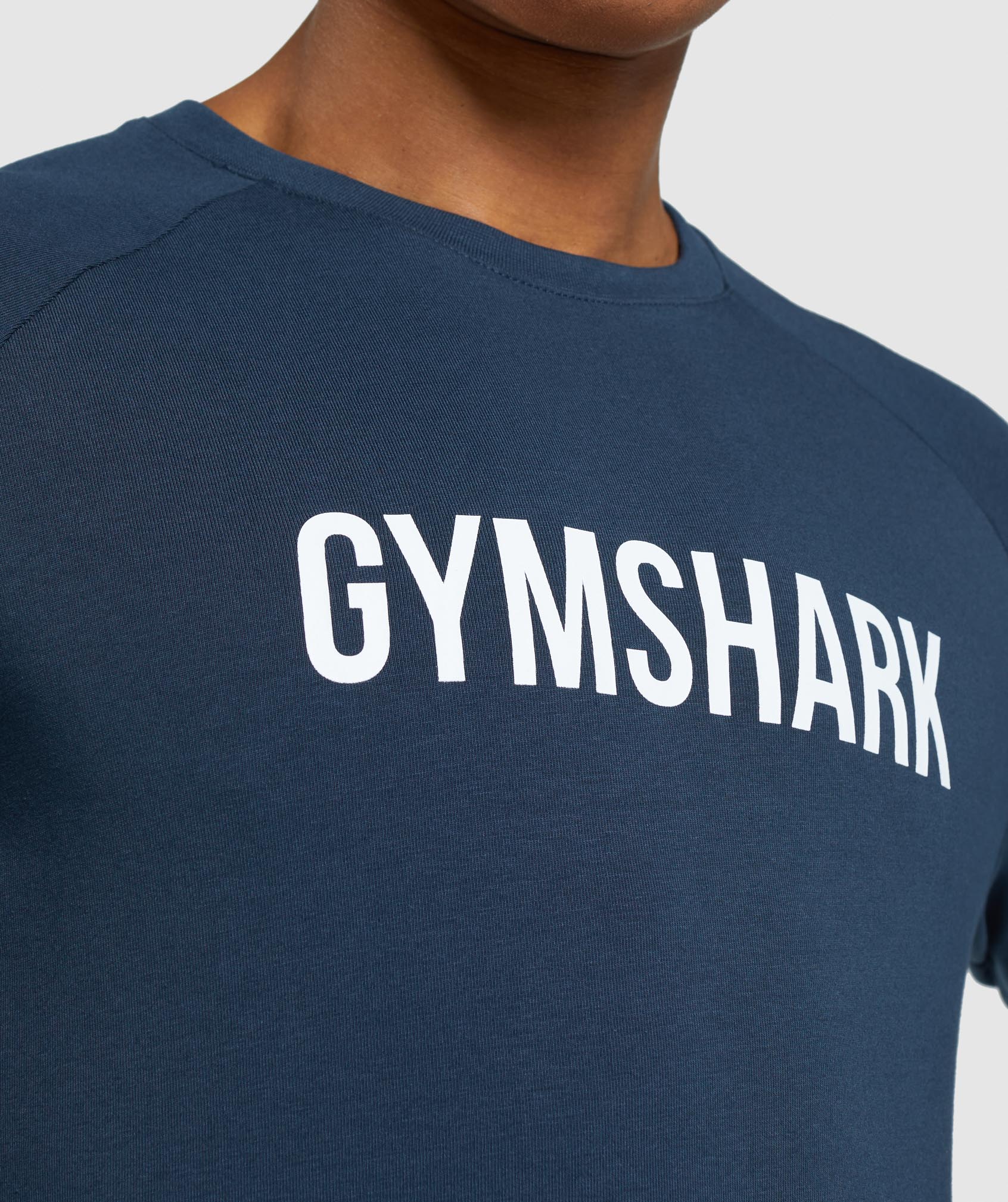 Gymshark Apollo Long Sleeve T-Shirt - Navy - Image 6
