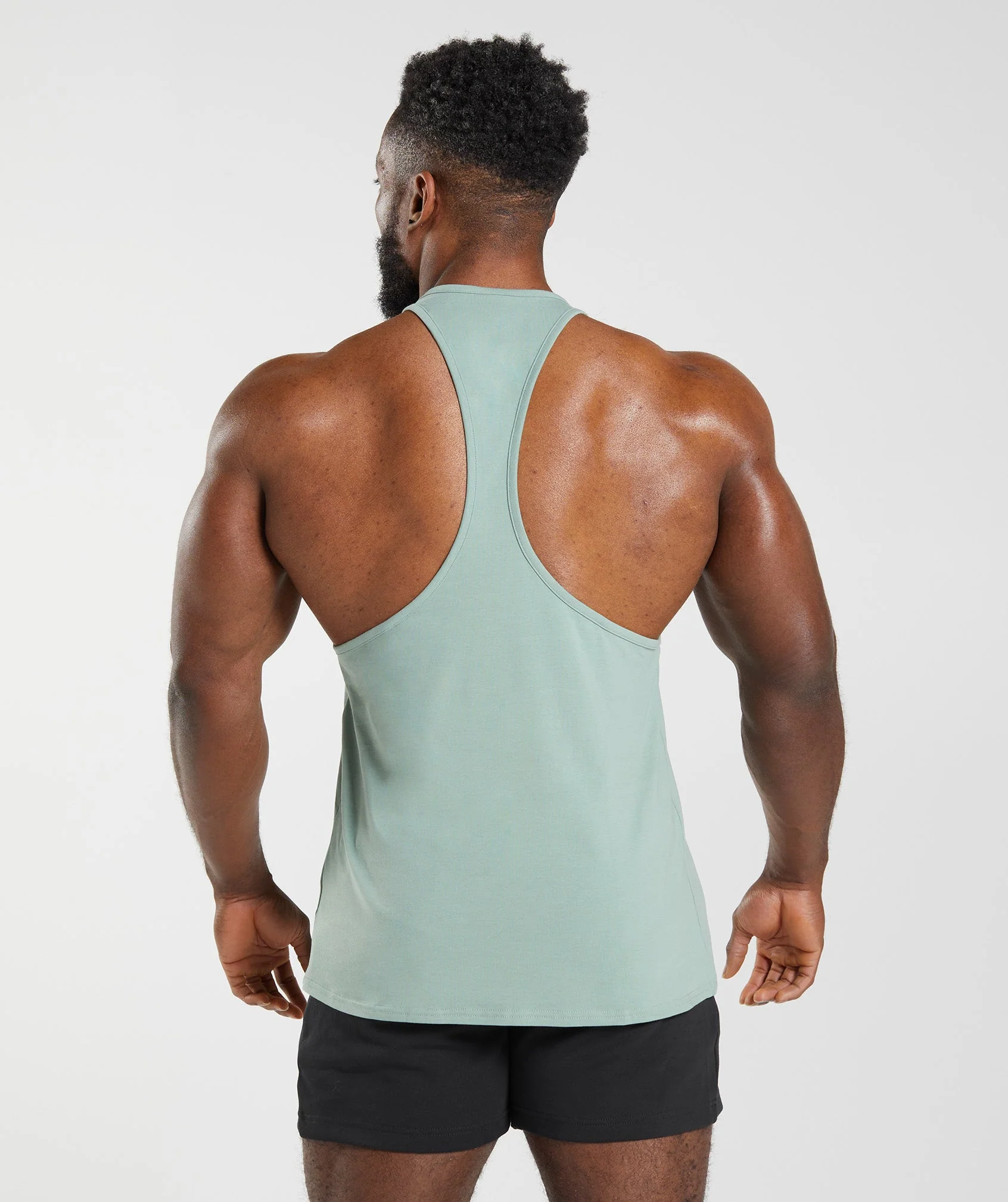 Gymshark Apollo Stringer - Desert Sage Green - Image 2