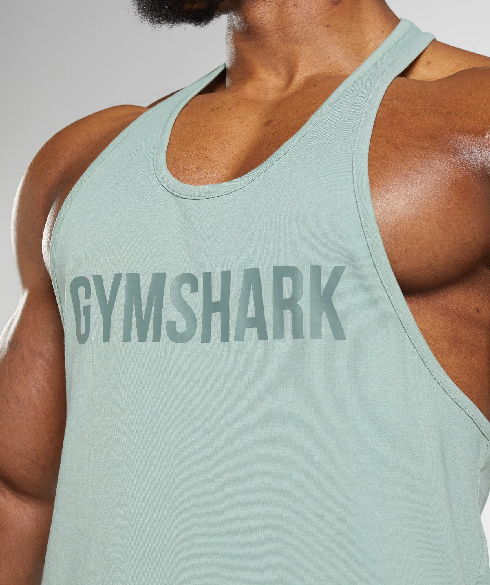 Gymshark Apollo Stringer - Desert Sage Green - Image 3