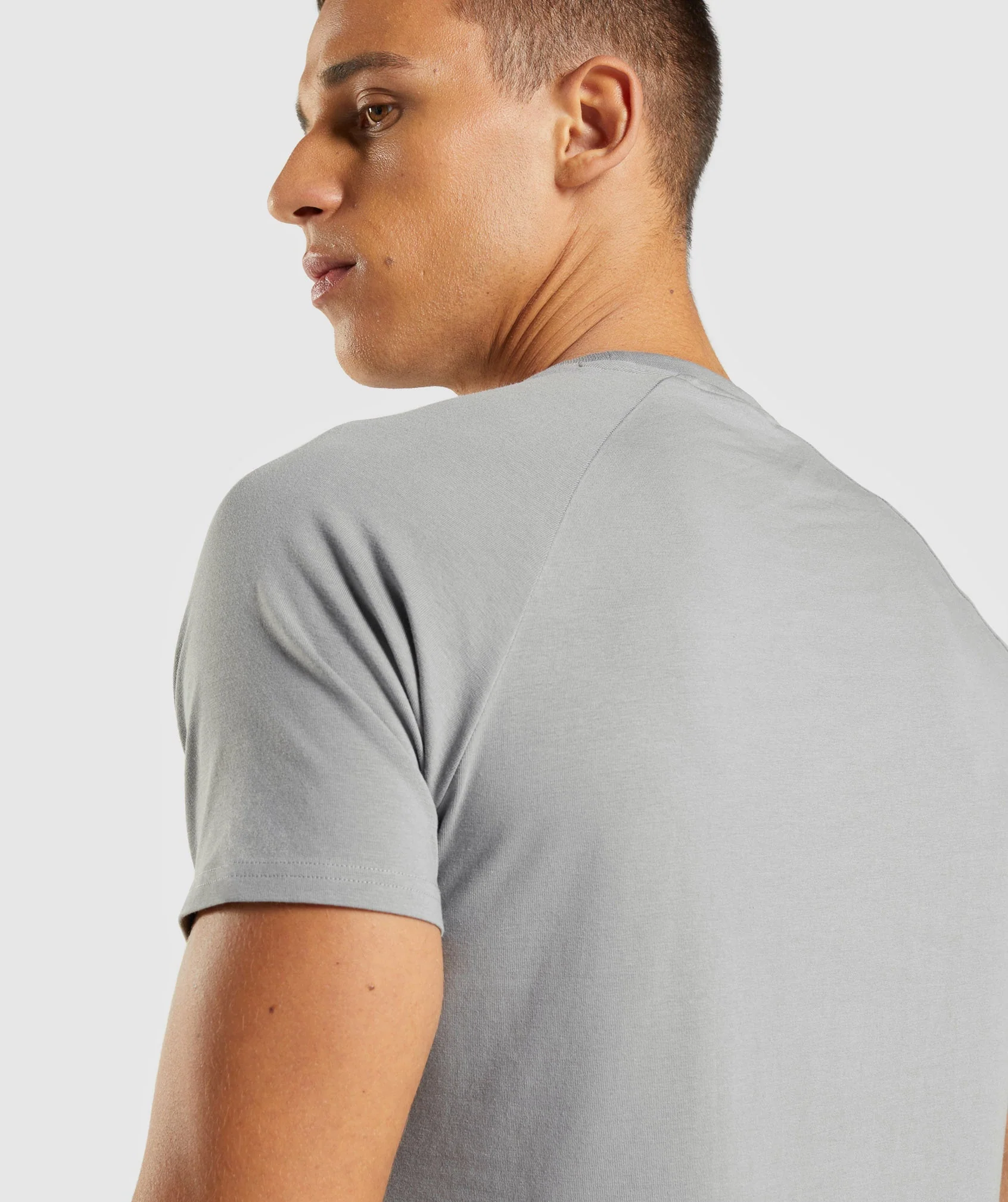 Gymshark Apollo T-Shirt - Smokey Grey - Image 6