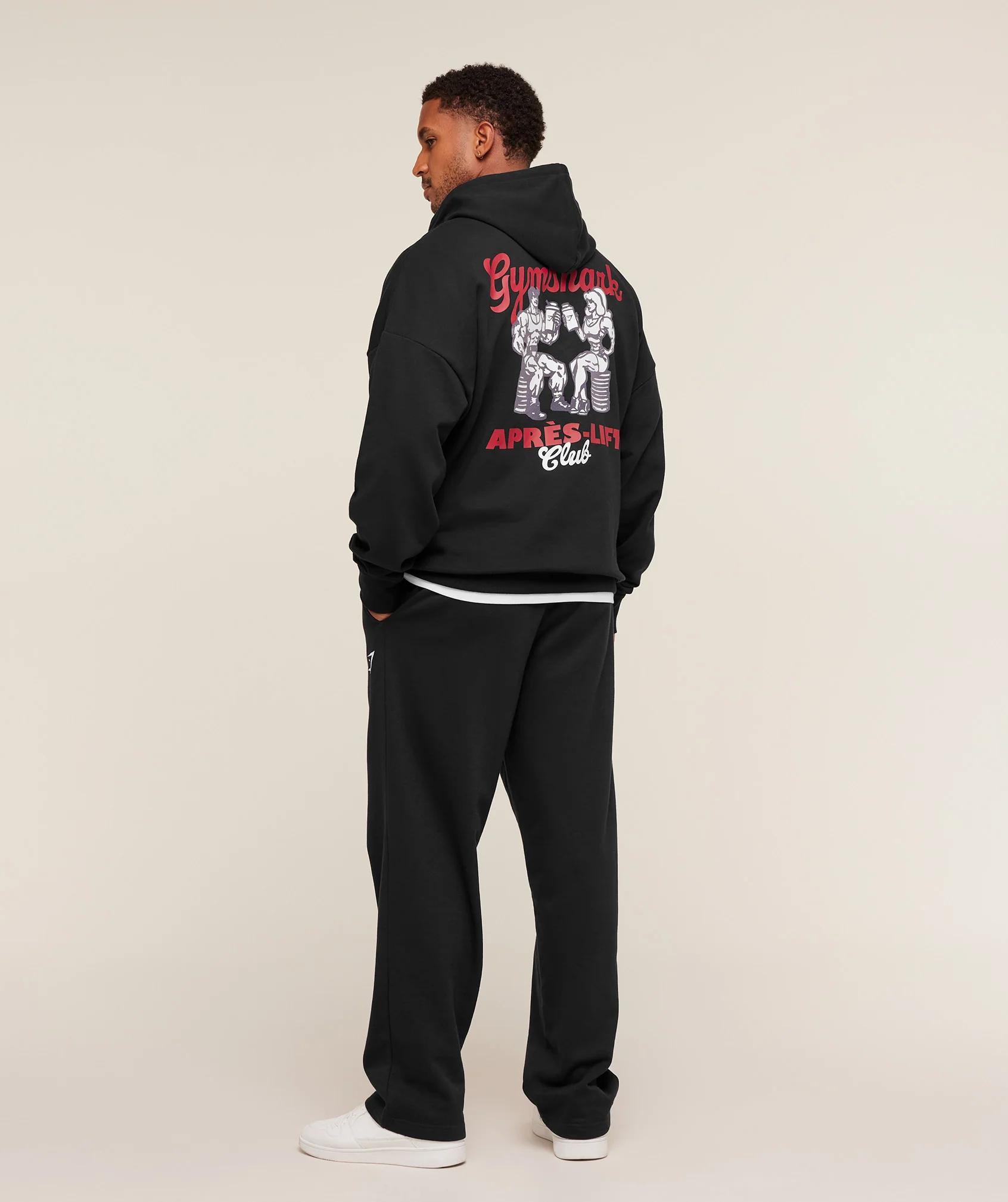 Gymshark Après-Lift Club Hoodie - Black - Image 4