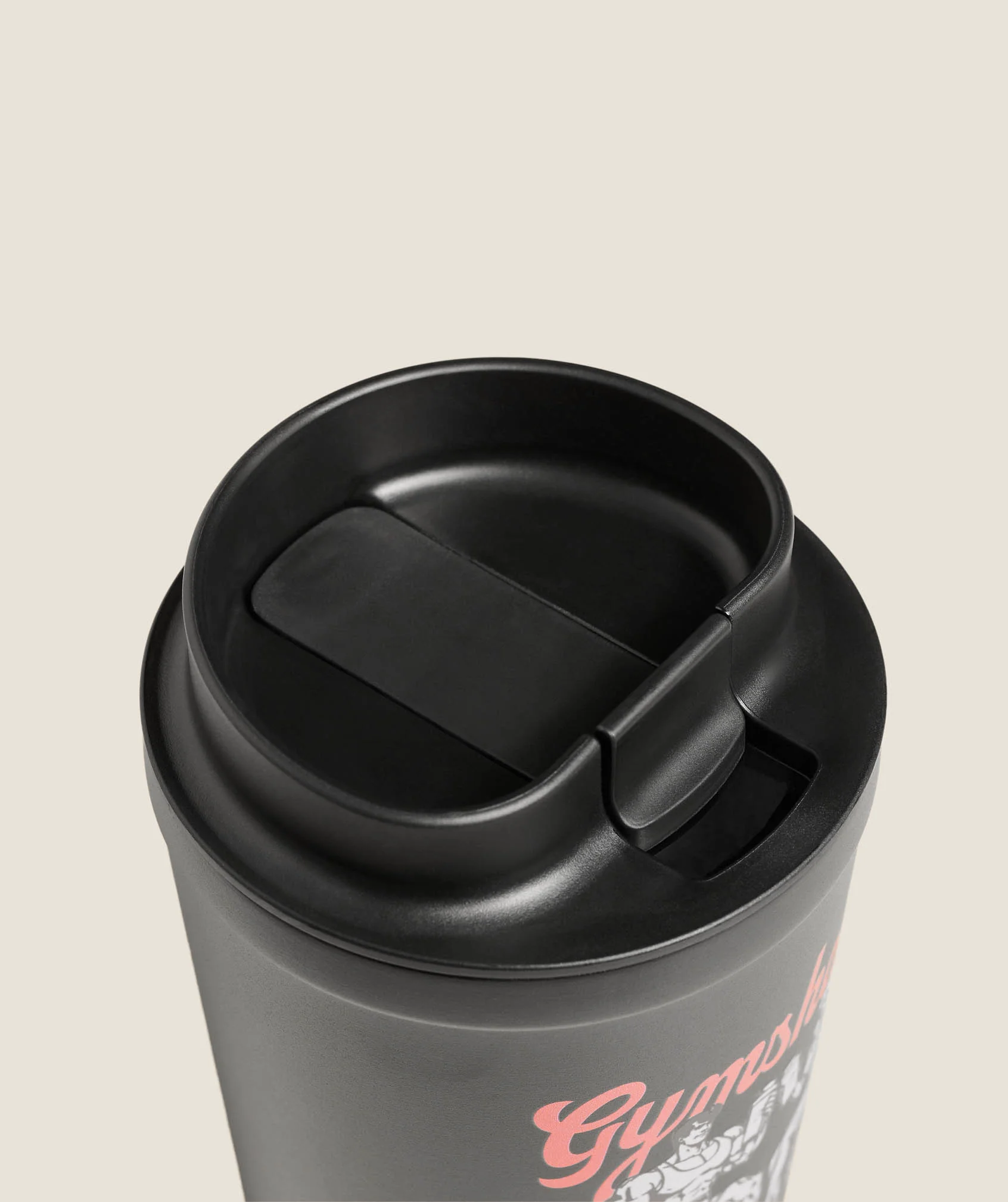Gymshark Apres Lift Graphic Coffee Cup - Black - Image 4