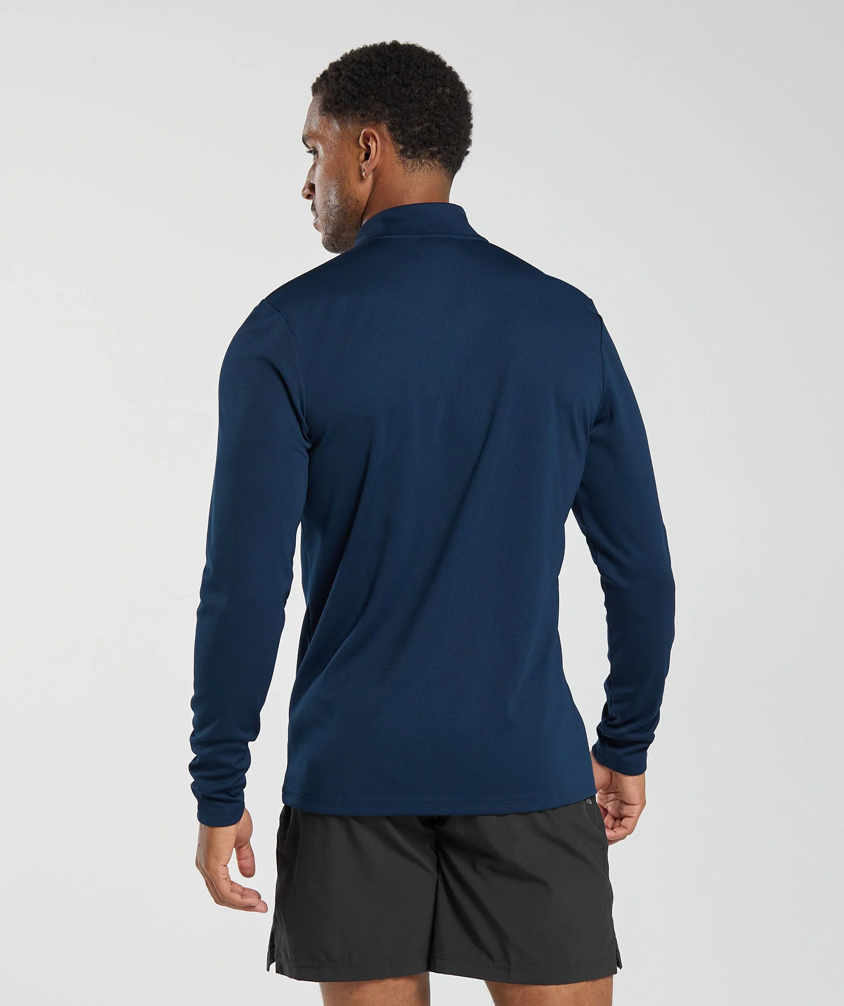 Gymshark Arrival 1/4 Zip Pullover - Navy - Image 2