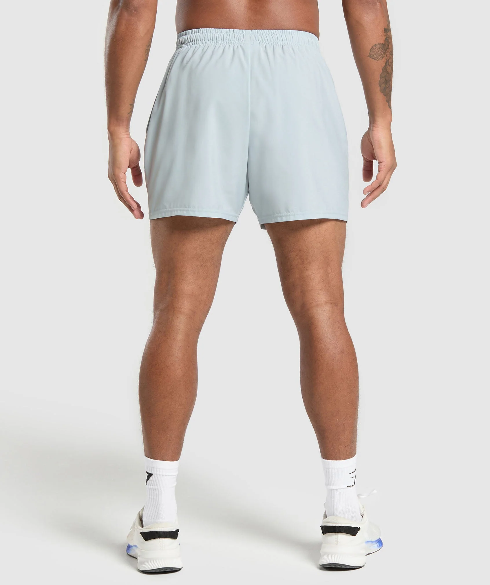 Gymshark Arrival 5" Shorts - Cool Blue - Image 2