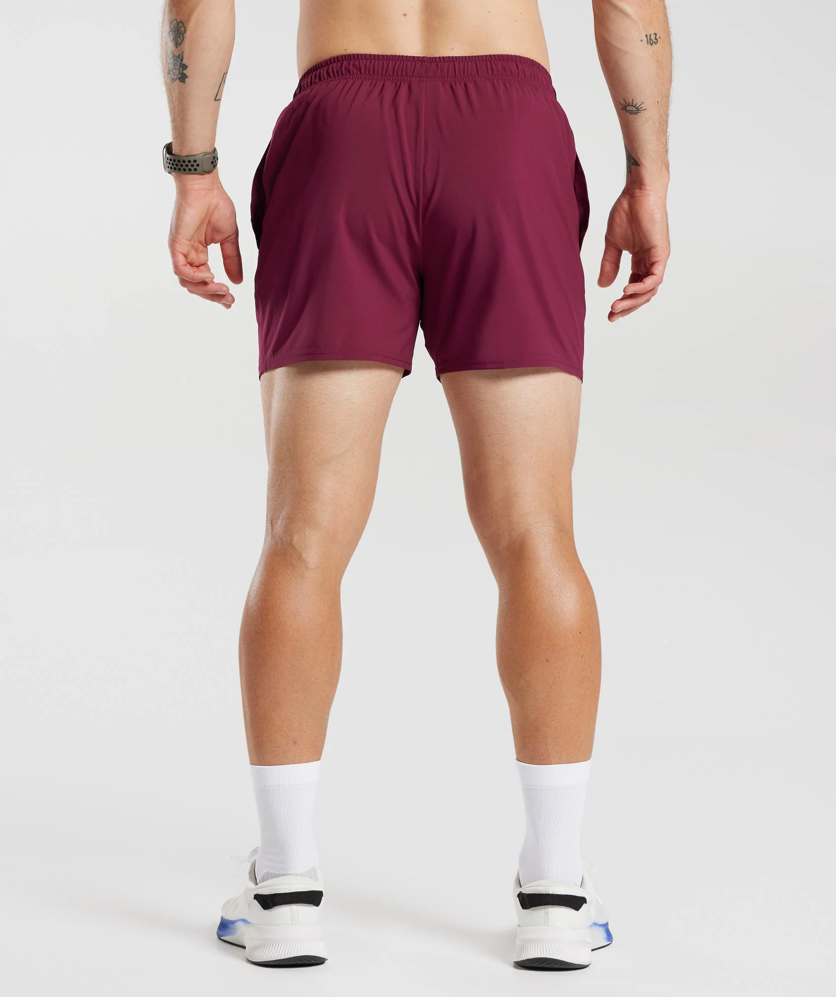 Gymshark Arrival 5" Shorts - Plum Pink - Image 2