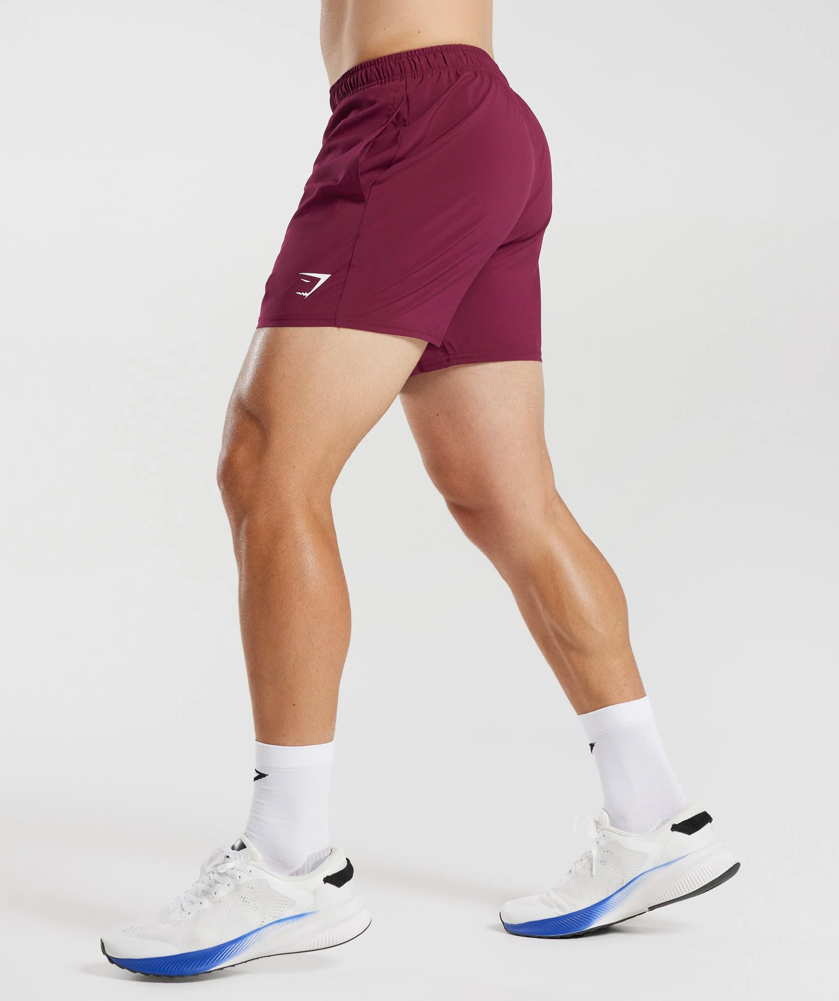 Gymshark Arrival 5" Shorts - Plum Pink - Image 3
