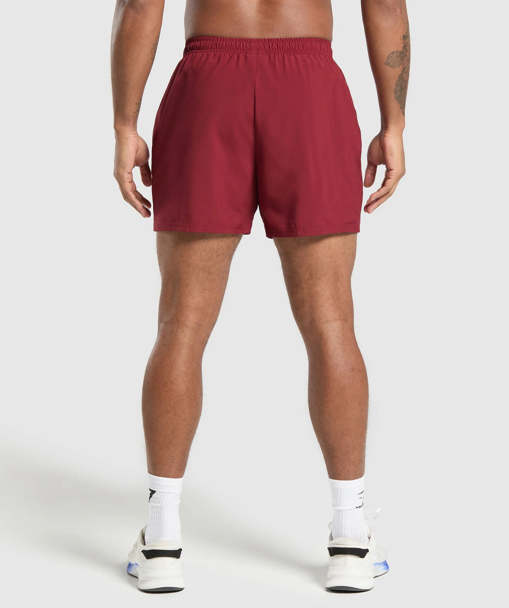 Gymshark Arrival 5" Shorts - Sets Red - Image 2