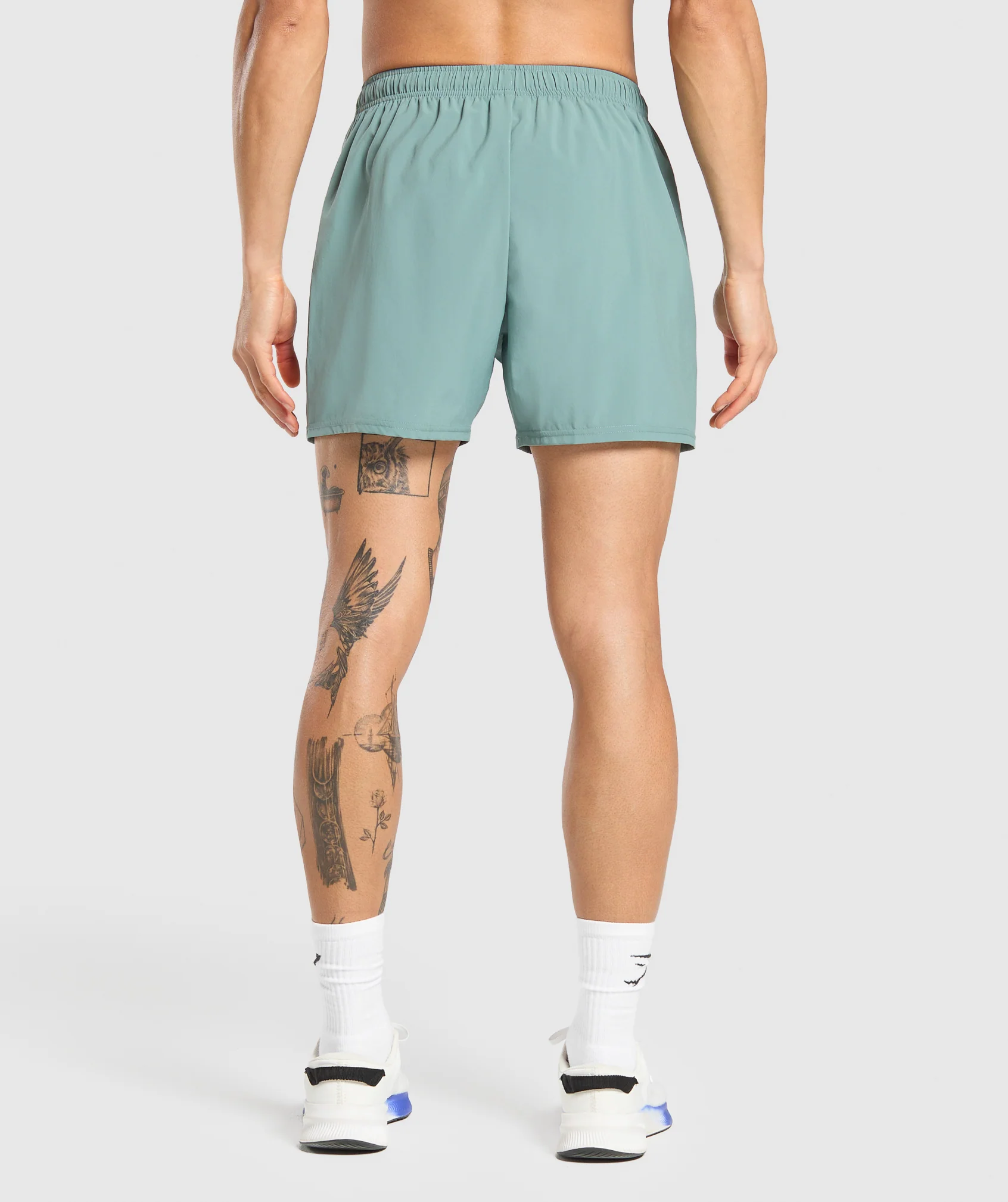 Gymshark Arrival 5" Shorts - Celeste Blue - Image 4