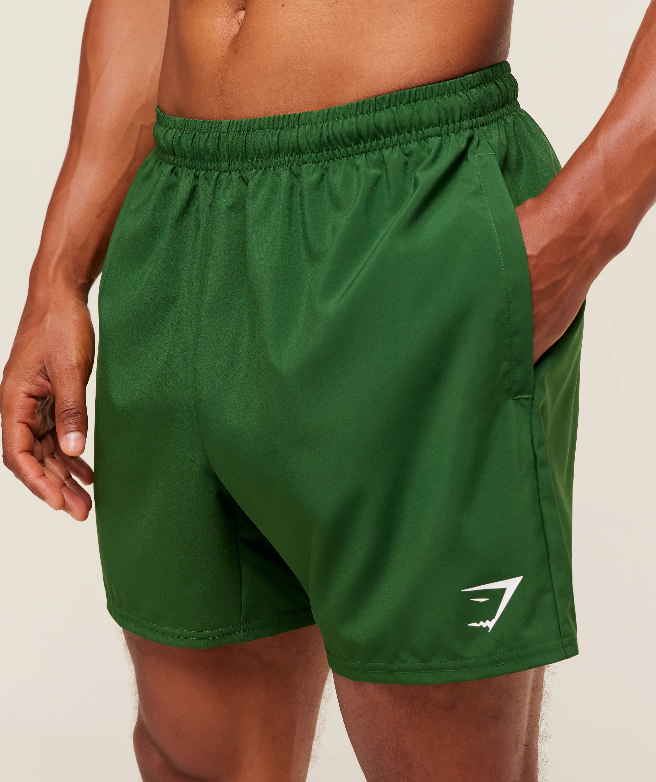 Gymshark Arrival 5" Shorts - Athletic Green - Image 5