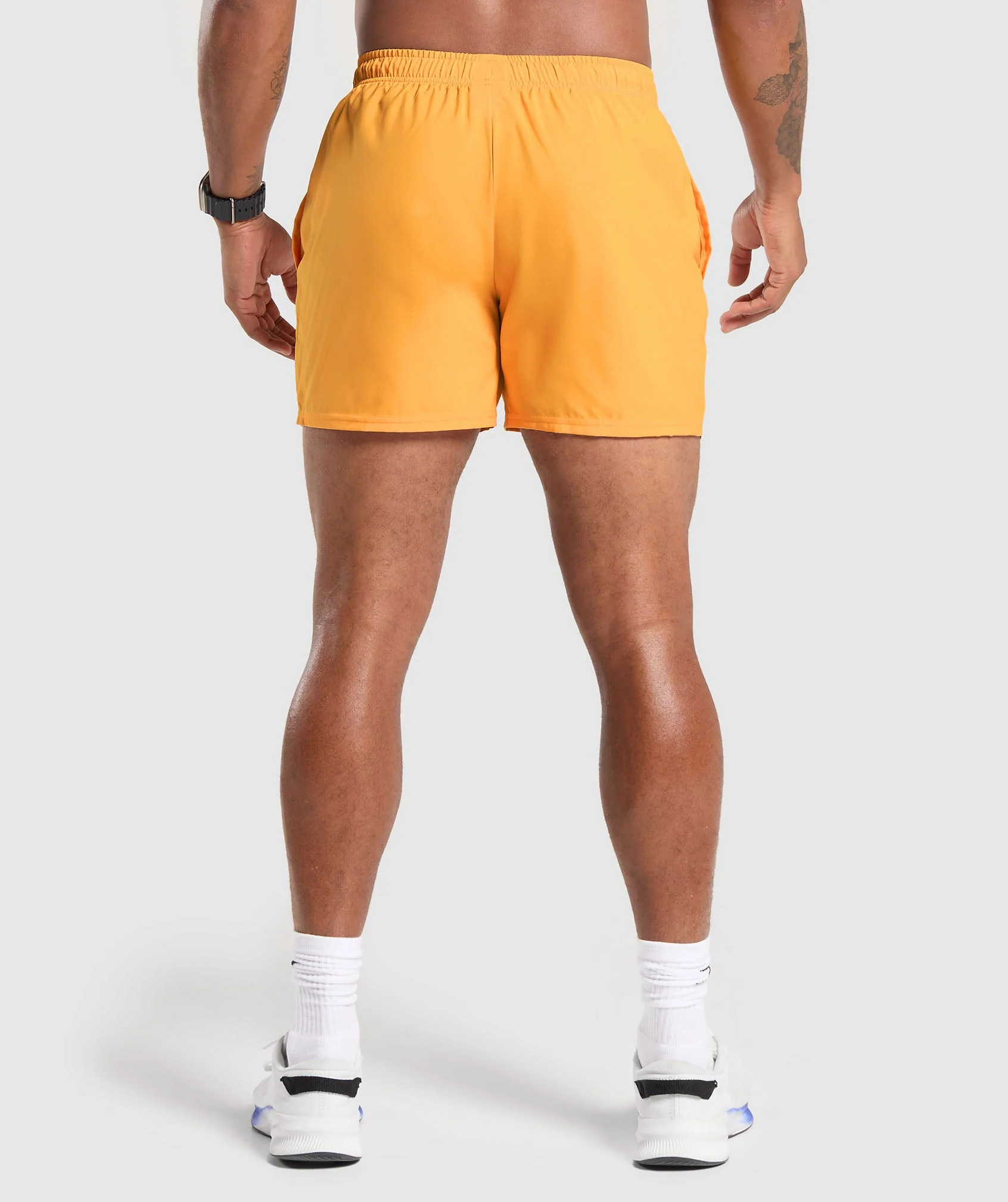 Gymshark Arrival 5" Shorts - Fitness Orange - Image 2