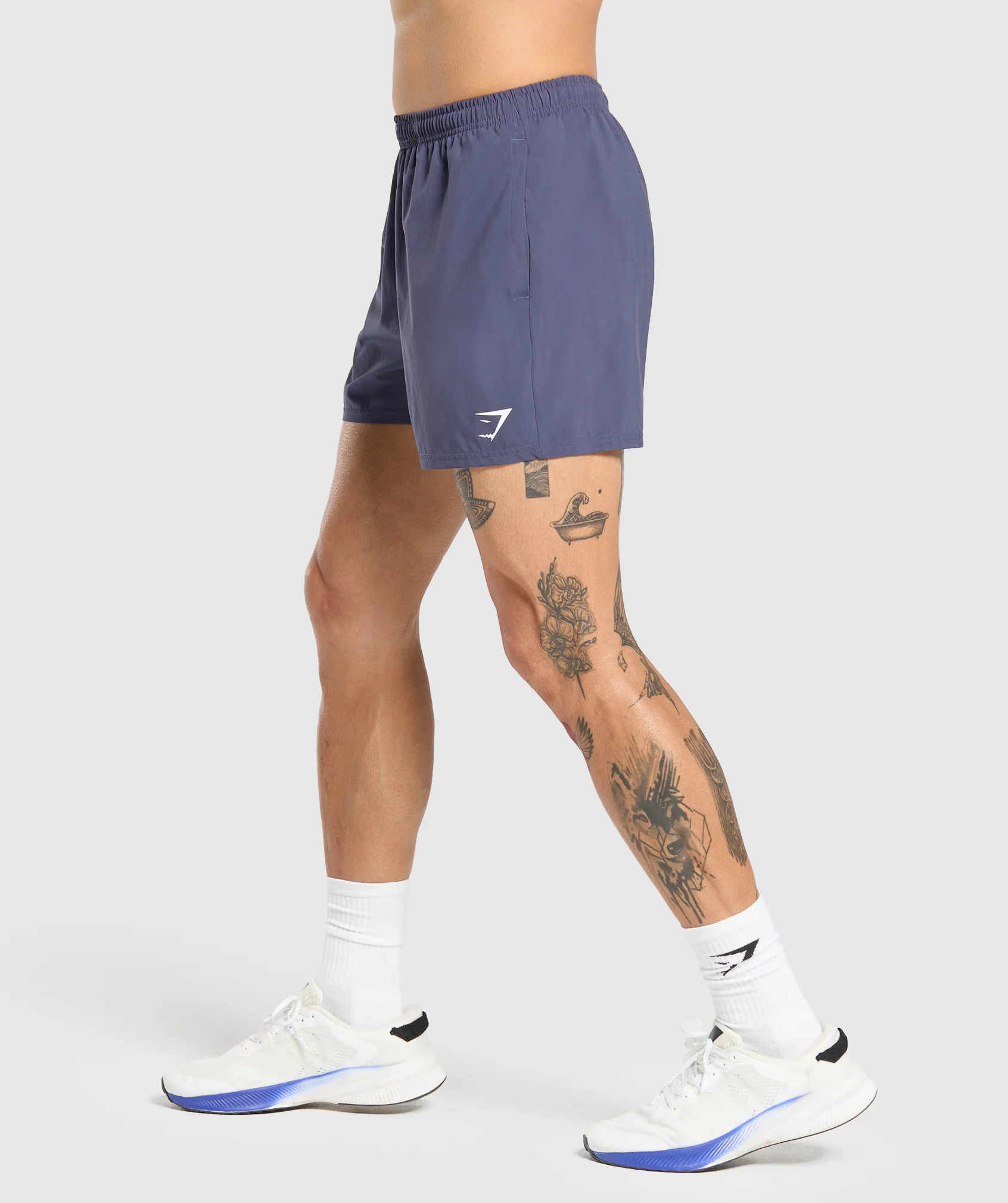 Gymshark Arrival 5" Shorts - Weighted Purple - Image 2